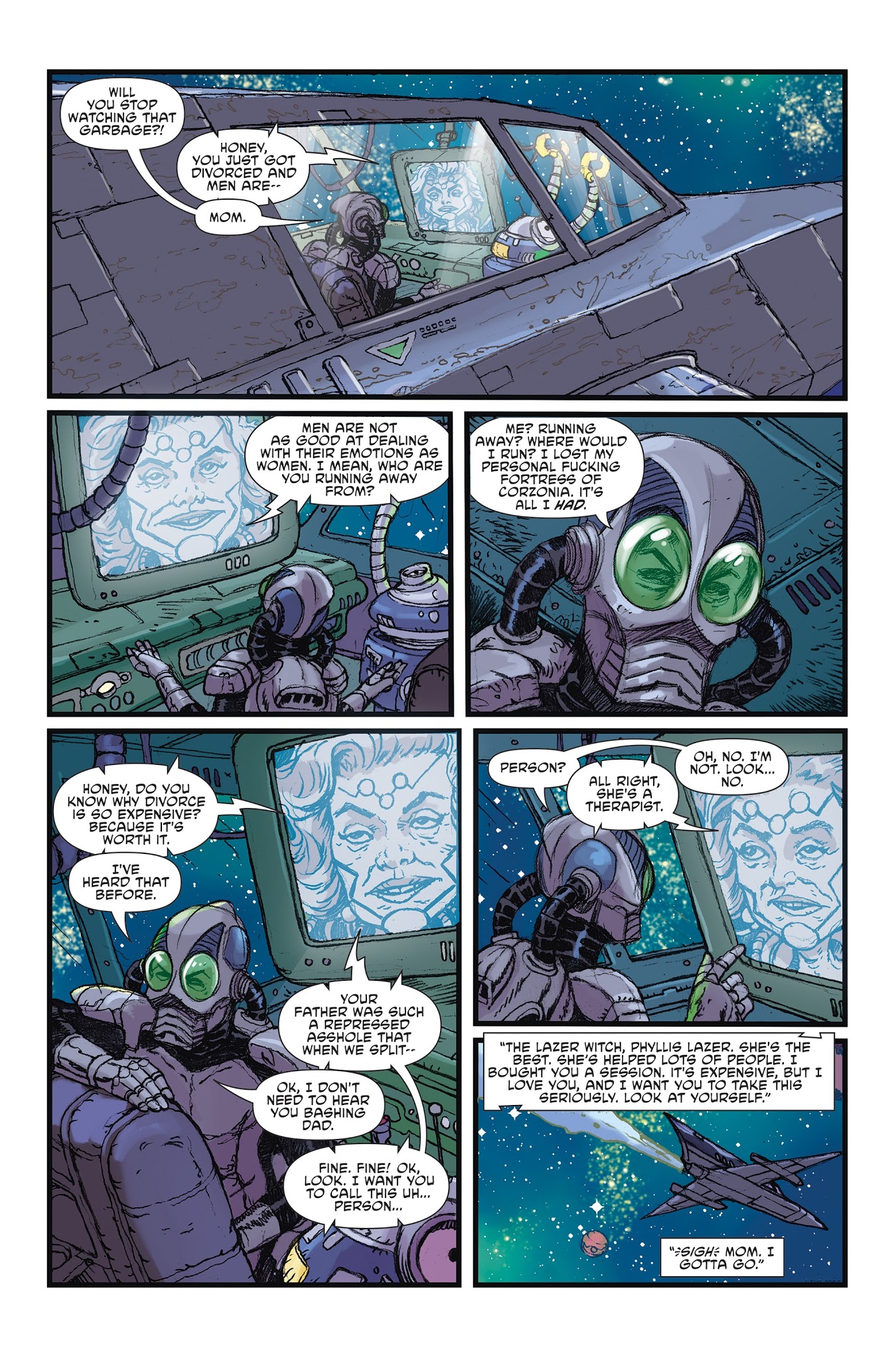 Read online Galaktikon comic -  Issue #1 - 21
