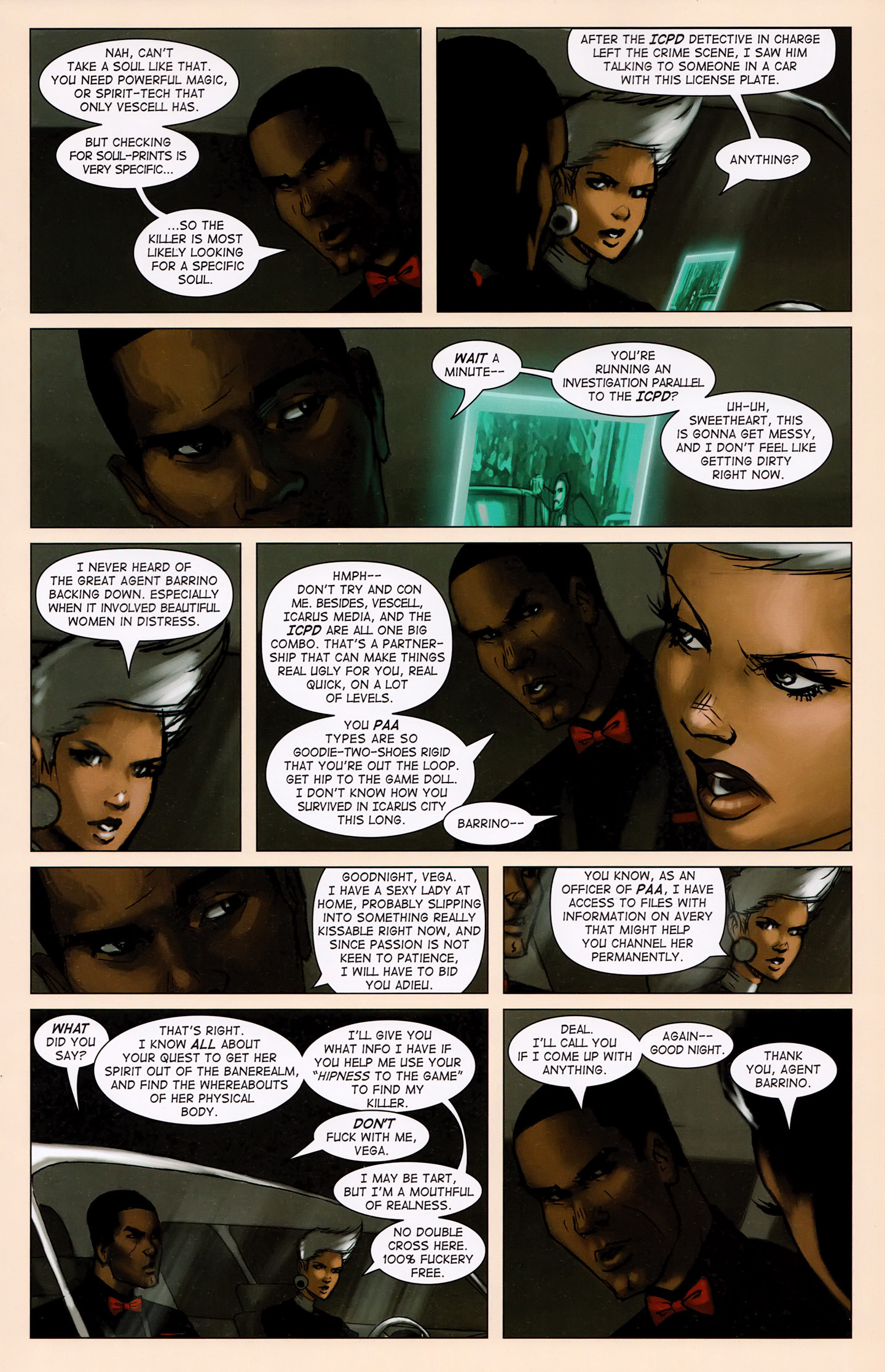 Read online Vescell comic -  Issue #5 - 11