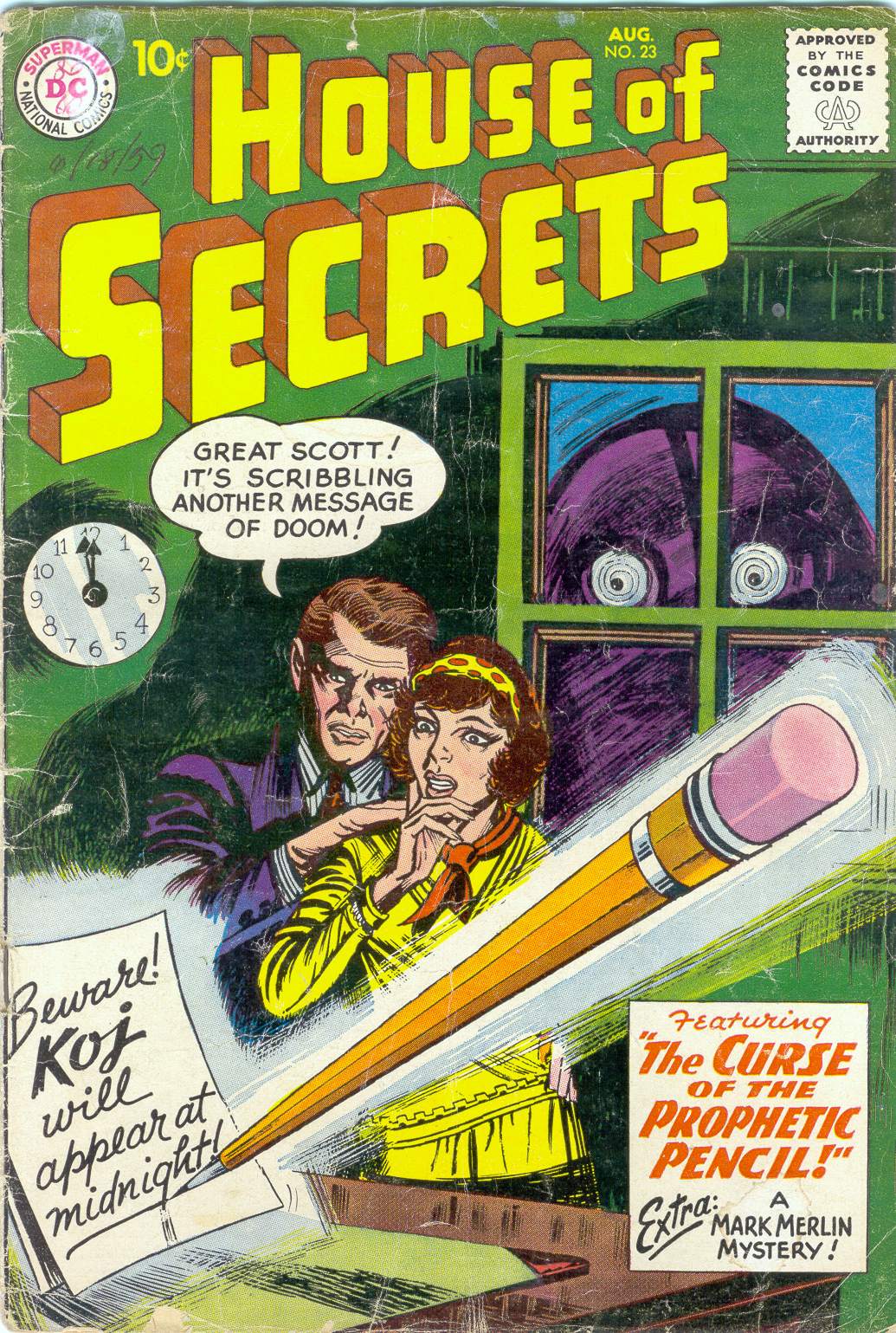 Read online House of Secrets (1956) comic -  Issue #23 - 1