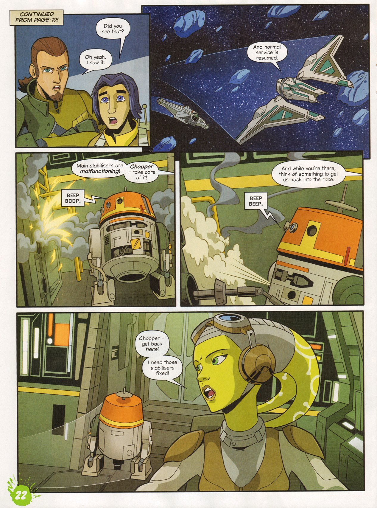 Read online Star Wars Rebels Magazine comic -  Issue #1 - 20