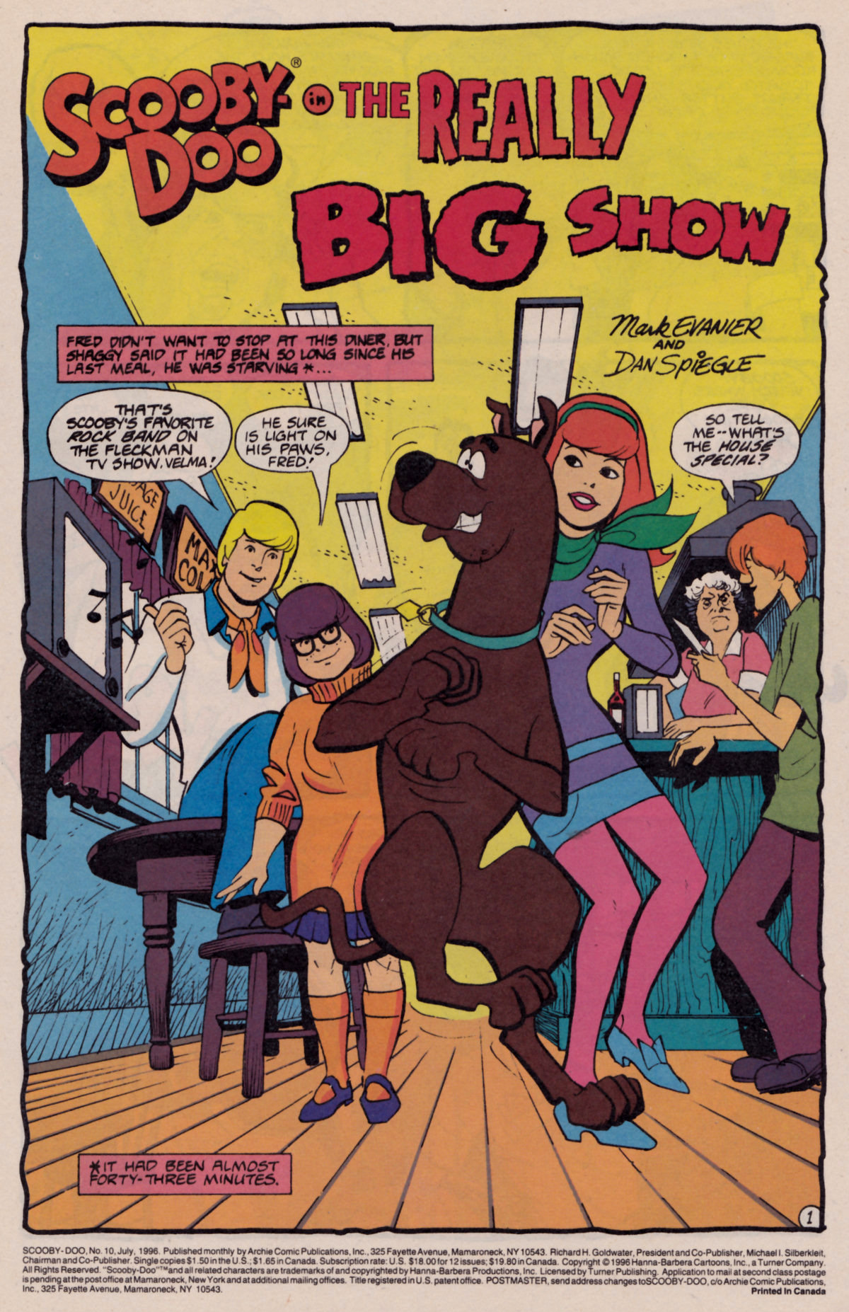 Read online Scooby-Doo (1995) comic -  Issue #10 - 2