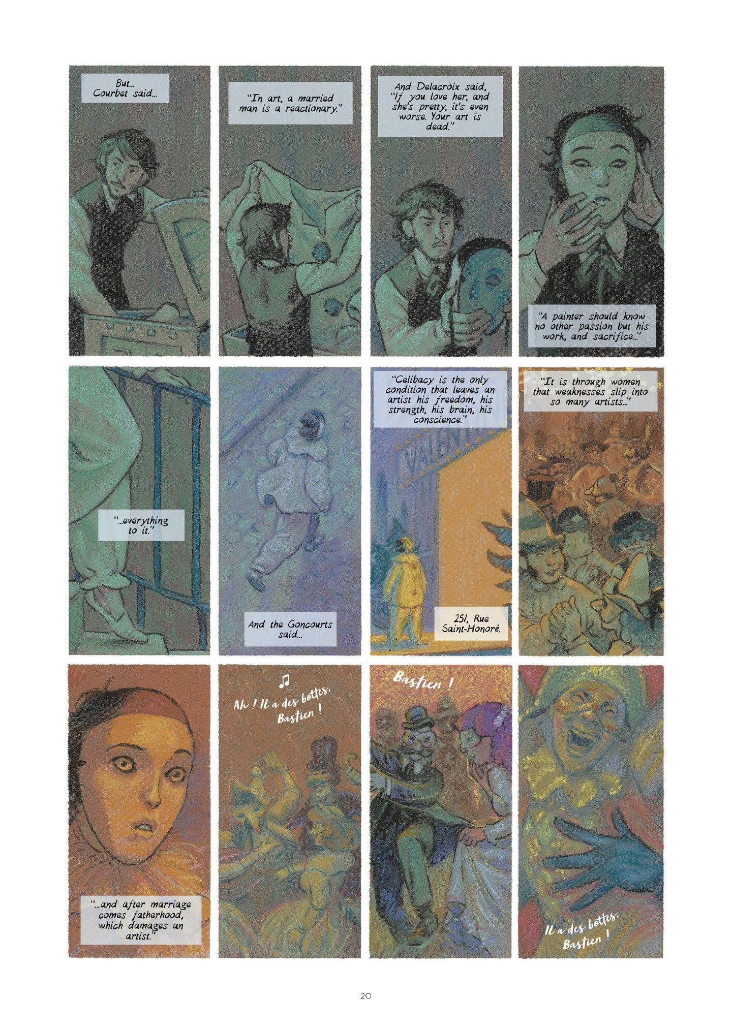 Read online Degas and Cassatt: The Dance of Solitude comic -  Issue # TPB - 20