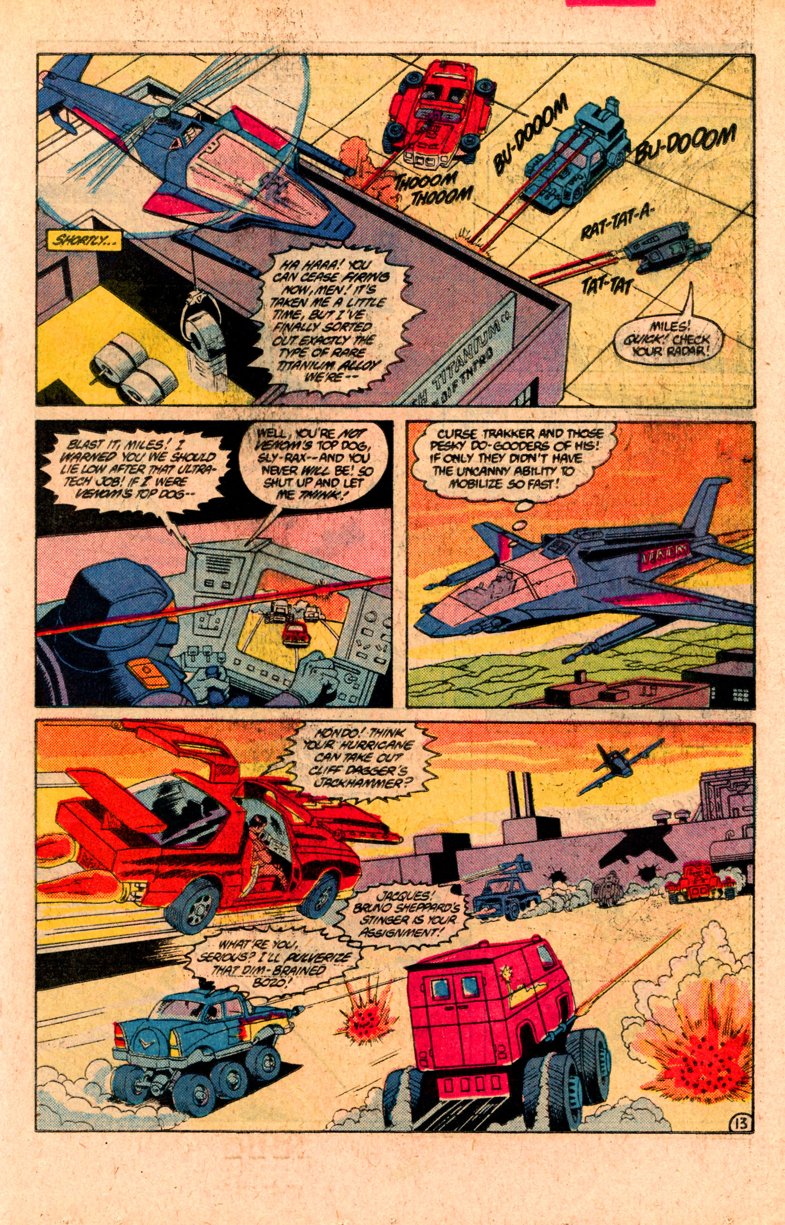 Read online MASK (1987) comic -  Issue #1 - 17