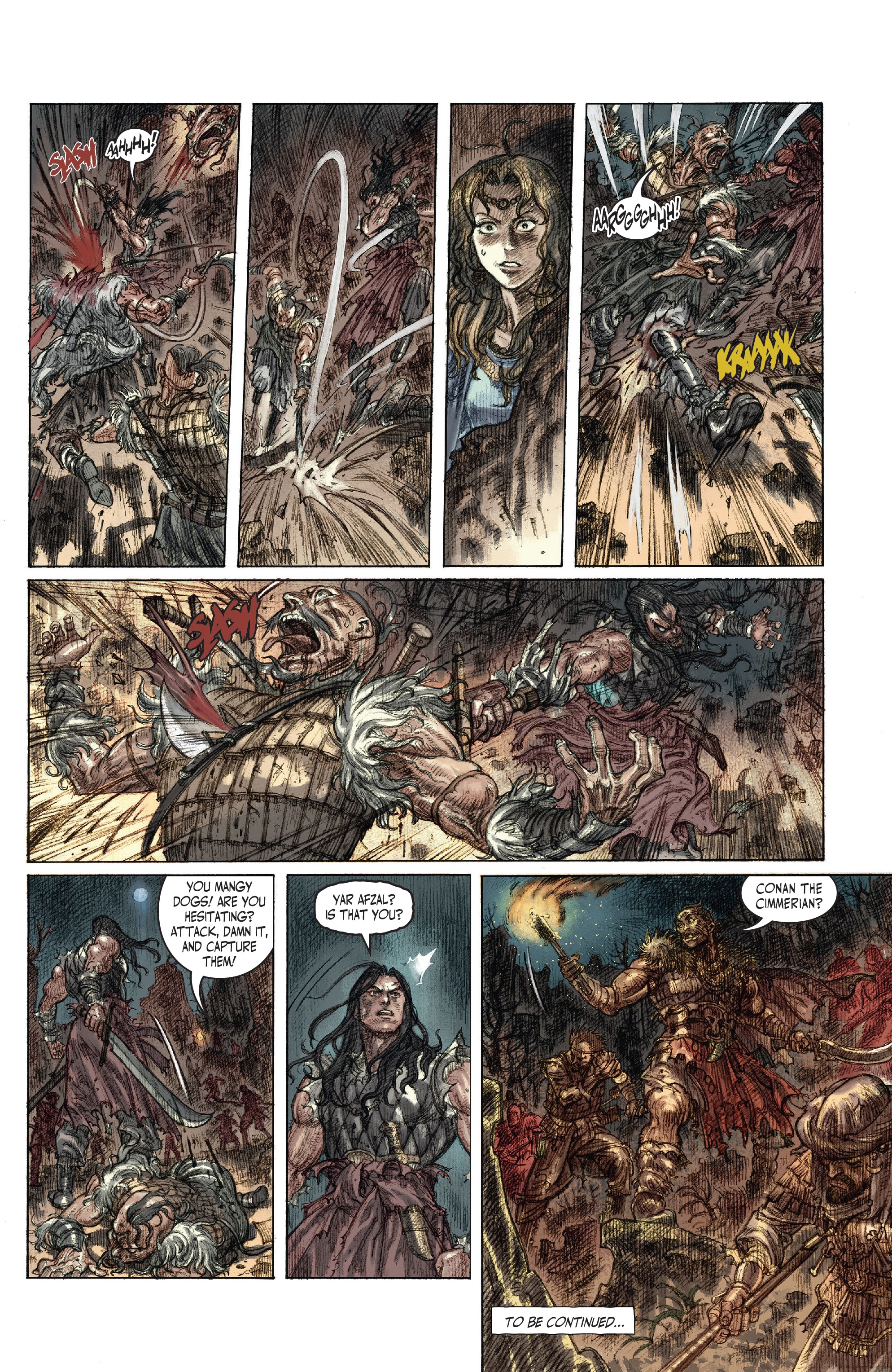 Read online The Cimmerian: People of the Black Circle comic -  Issue #1 - 25