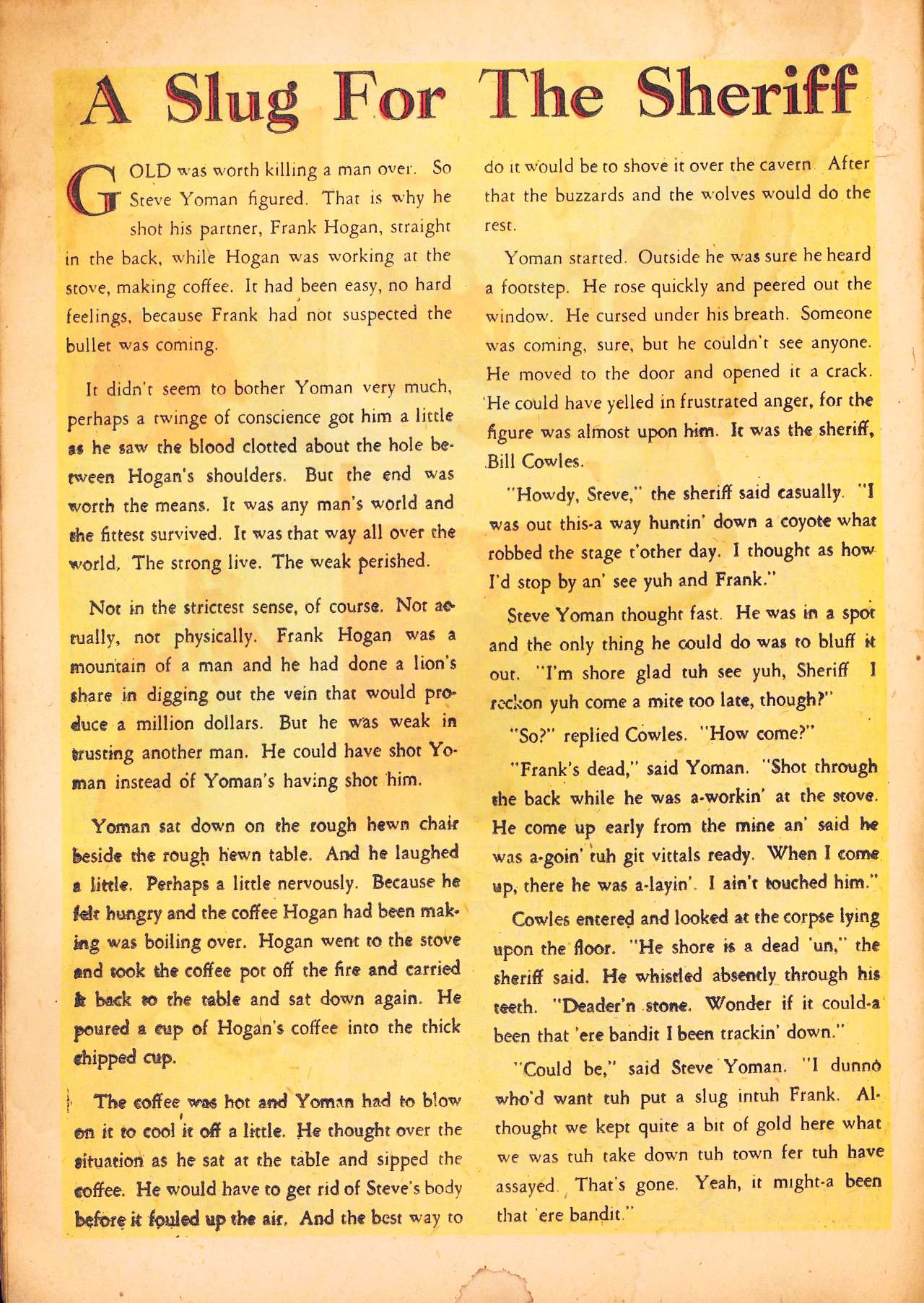 Read online Women Outlaws comic -  Issue #2 - 22