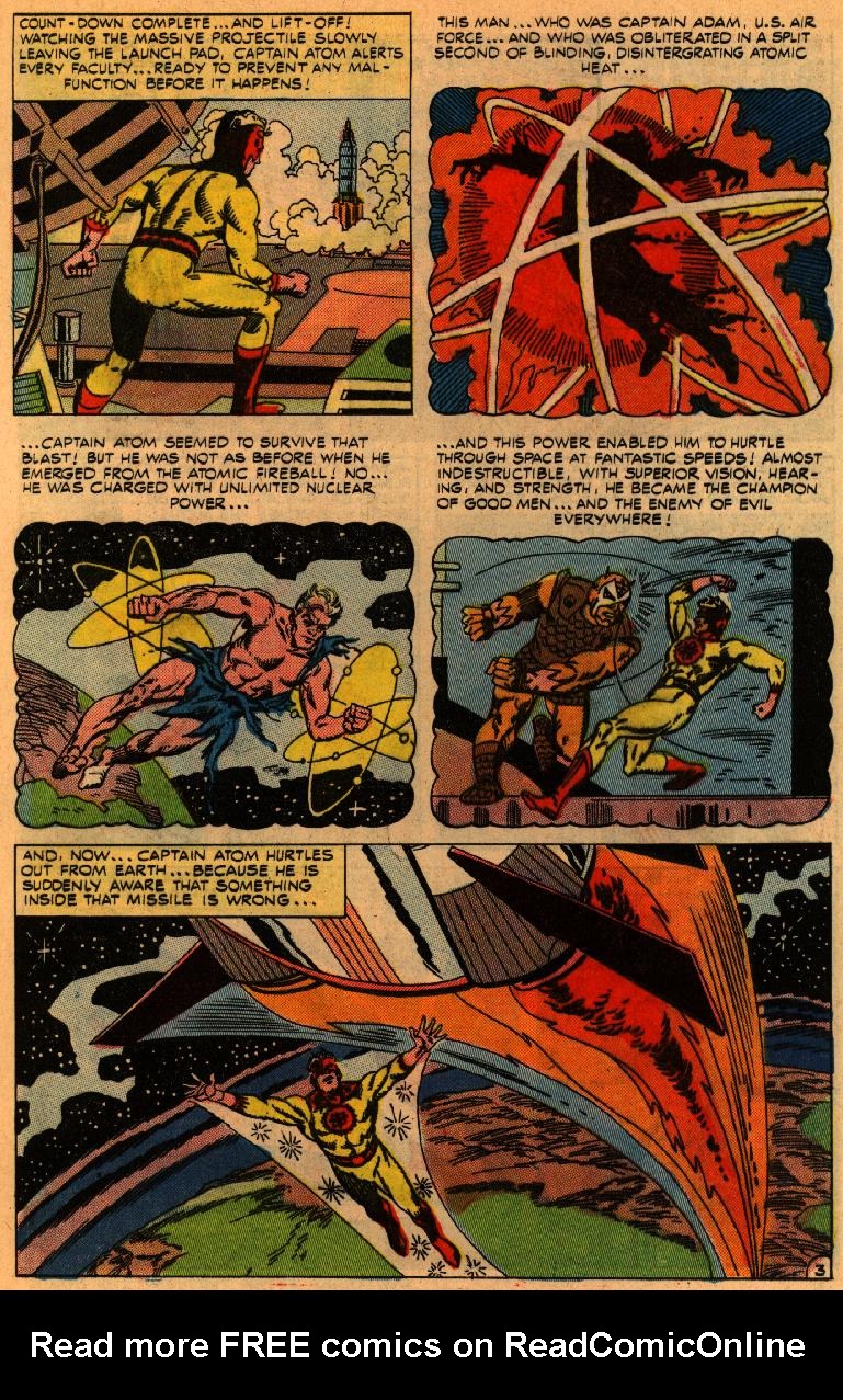 Read online Captain Atom (1965) comic -  Issue #78 - 5