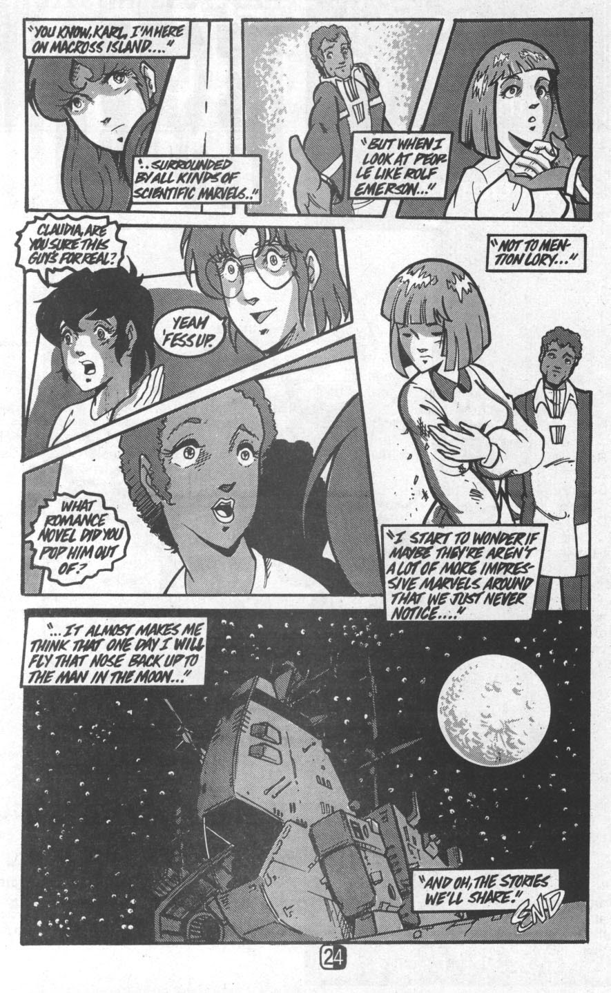 Read online Robotech Academy Blues comic -  Issue #1 - 28