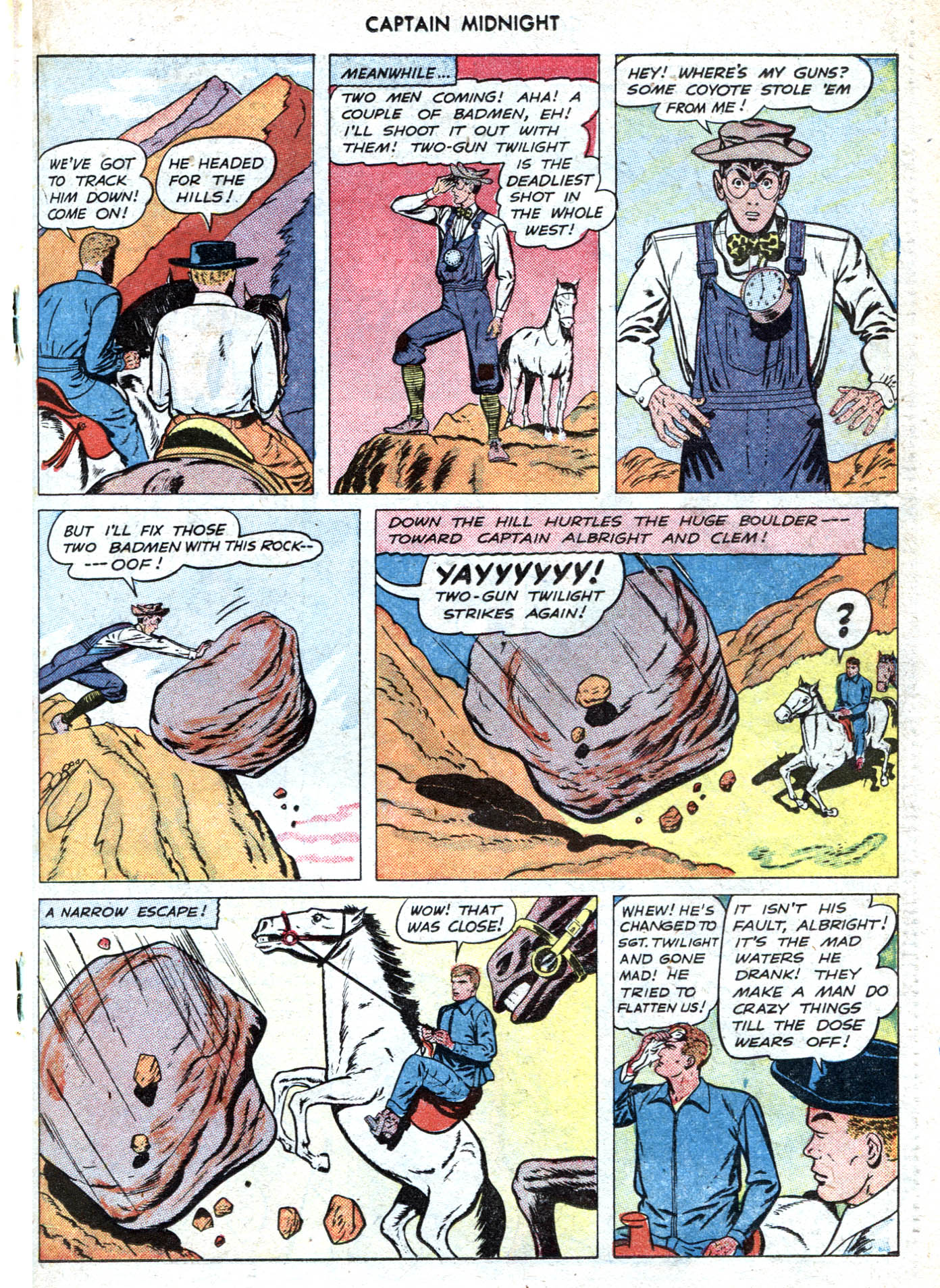 Read online Captain Midnight (1942) comic -  Issue #54 - 27