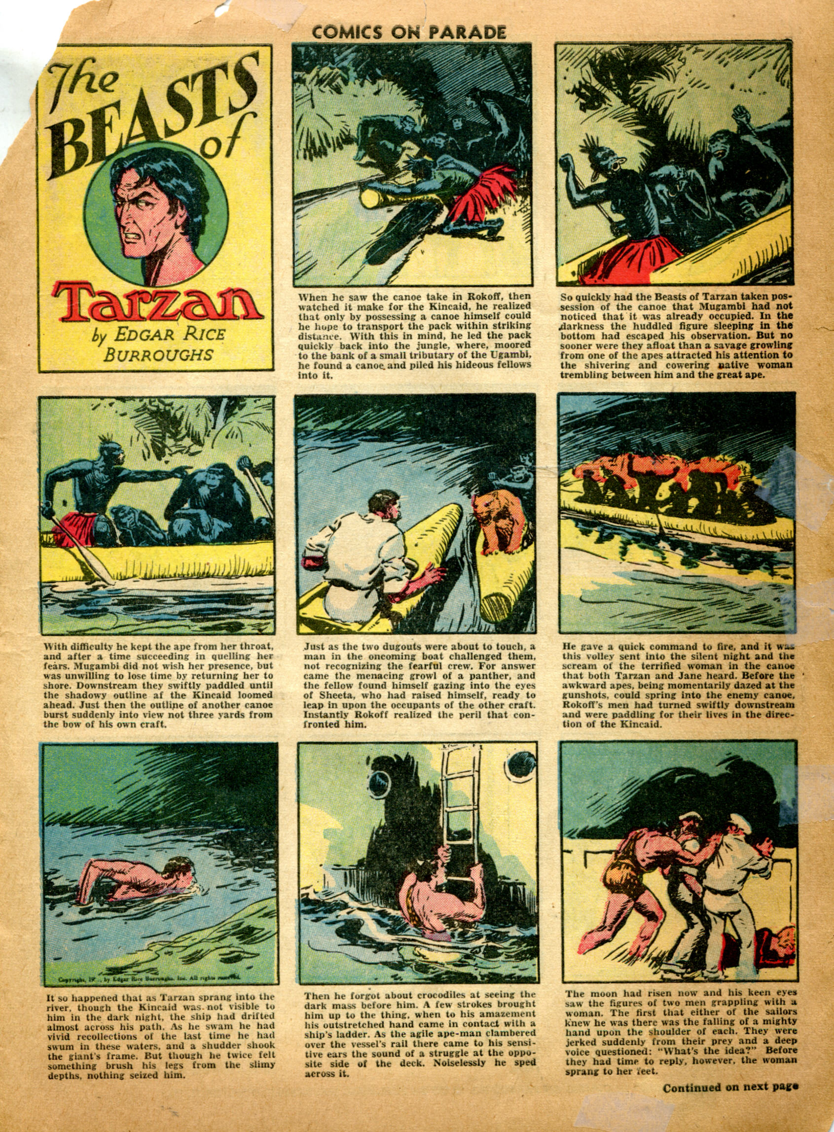 Read online Comics on Parade comic -  Issue #19 - 16