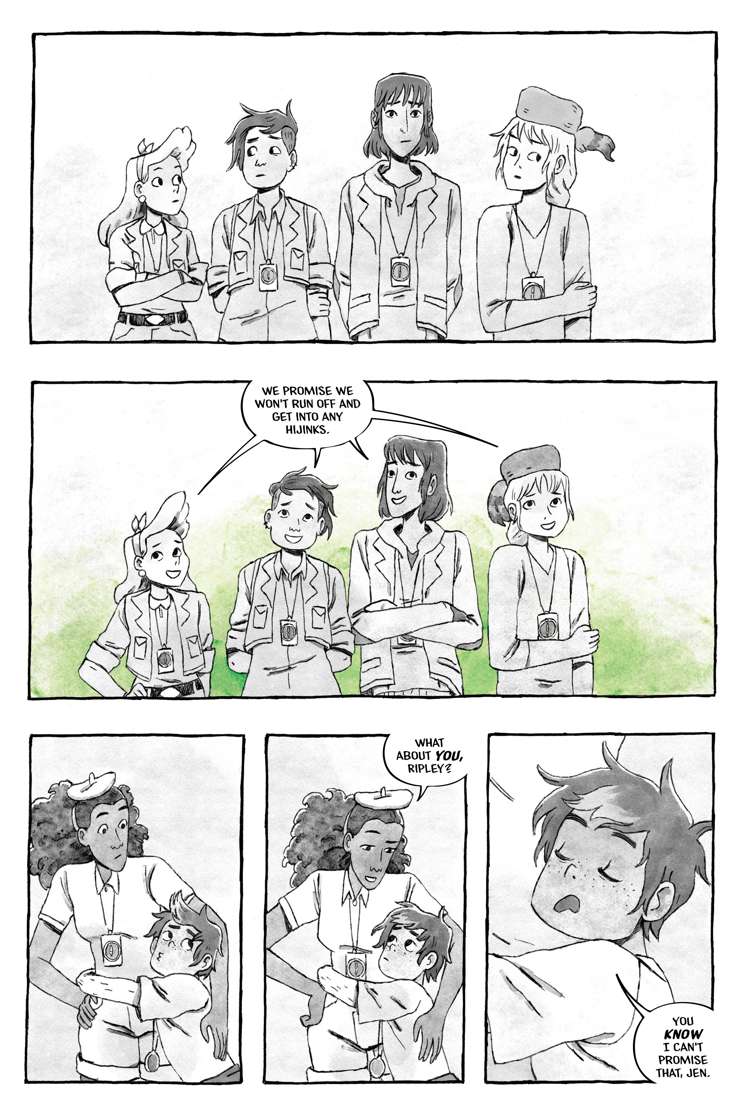 Read online Lumberjanes: The Infernal Compass comic -  Issue # TPB - 12