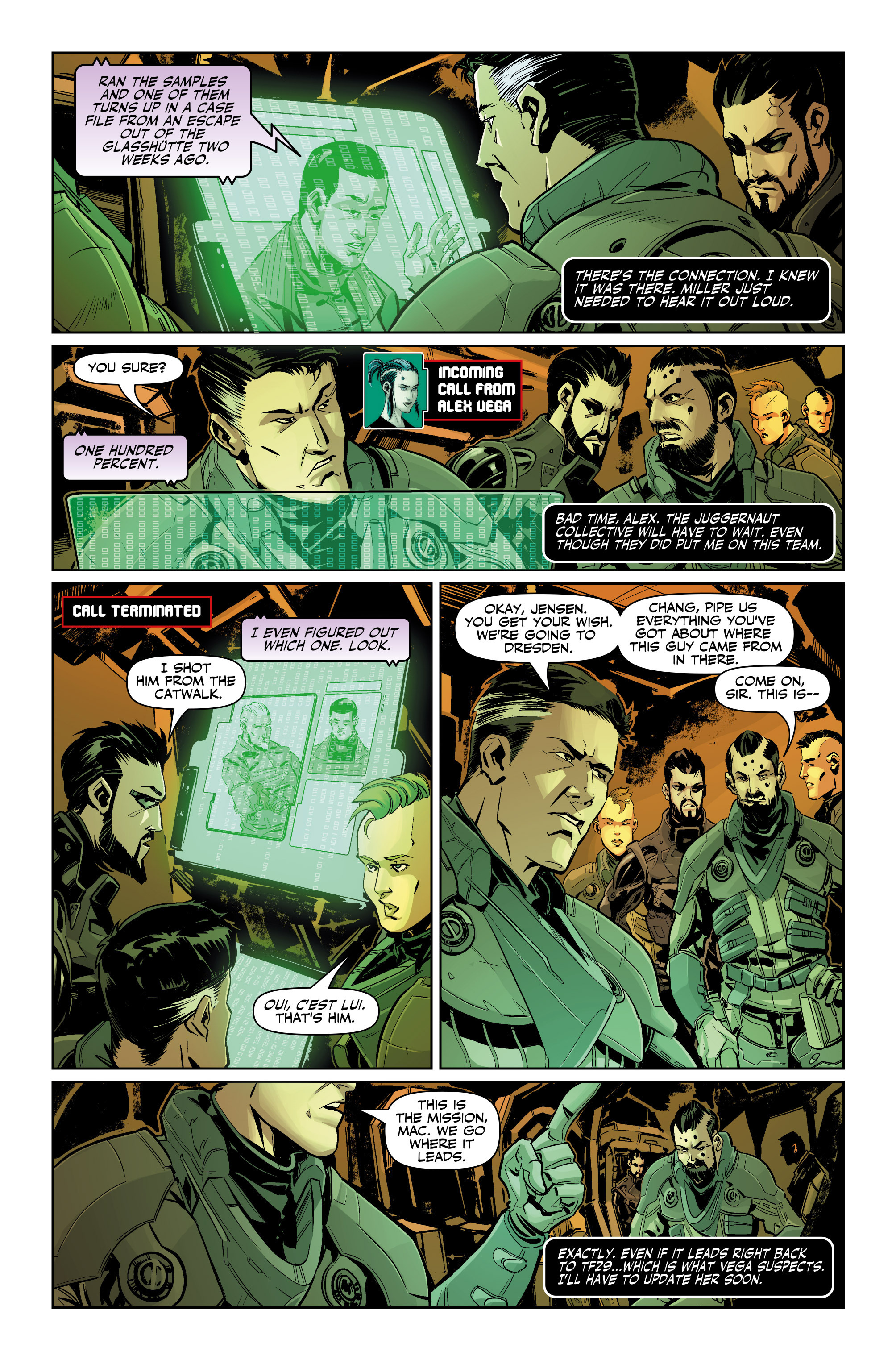 Read online Deus Ex: Children's Crusade comic -  Issue #2 - 11