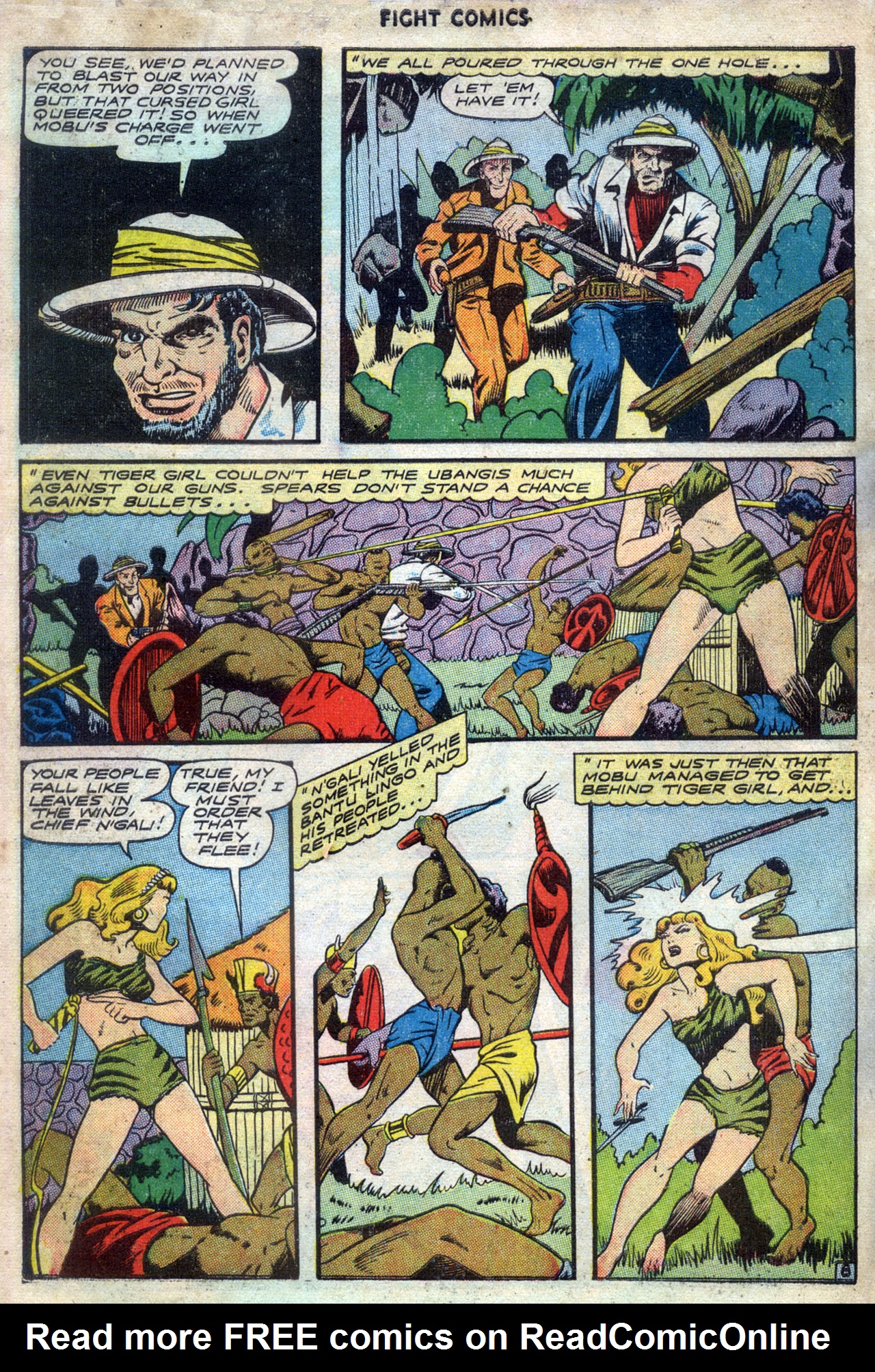 Read online Fight Comics comic -  Issue #45 - 48