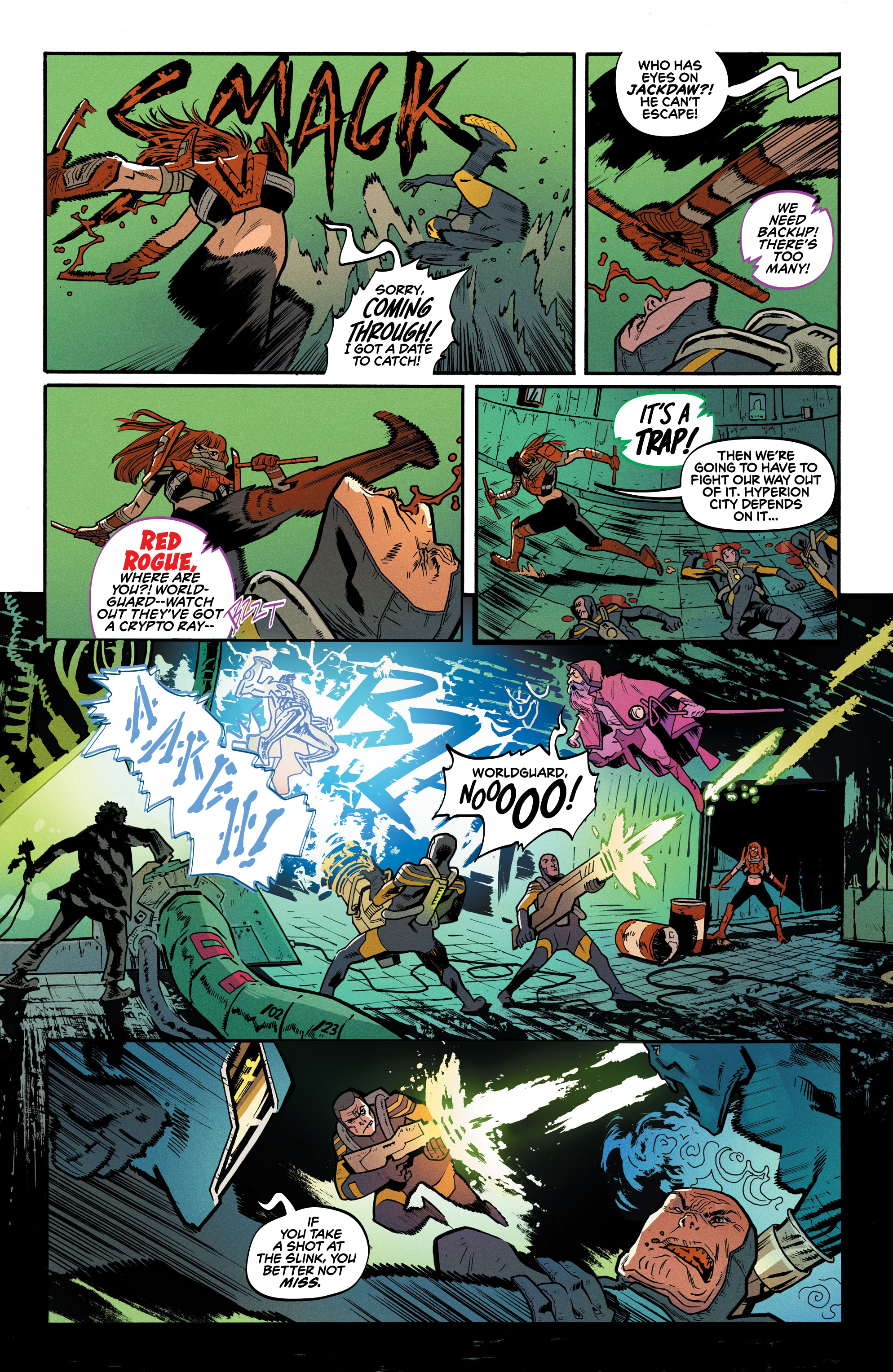 Read online Rogues' Gallery (2022) comic -  Issue #1 - 4