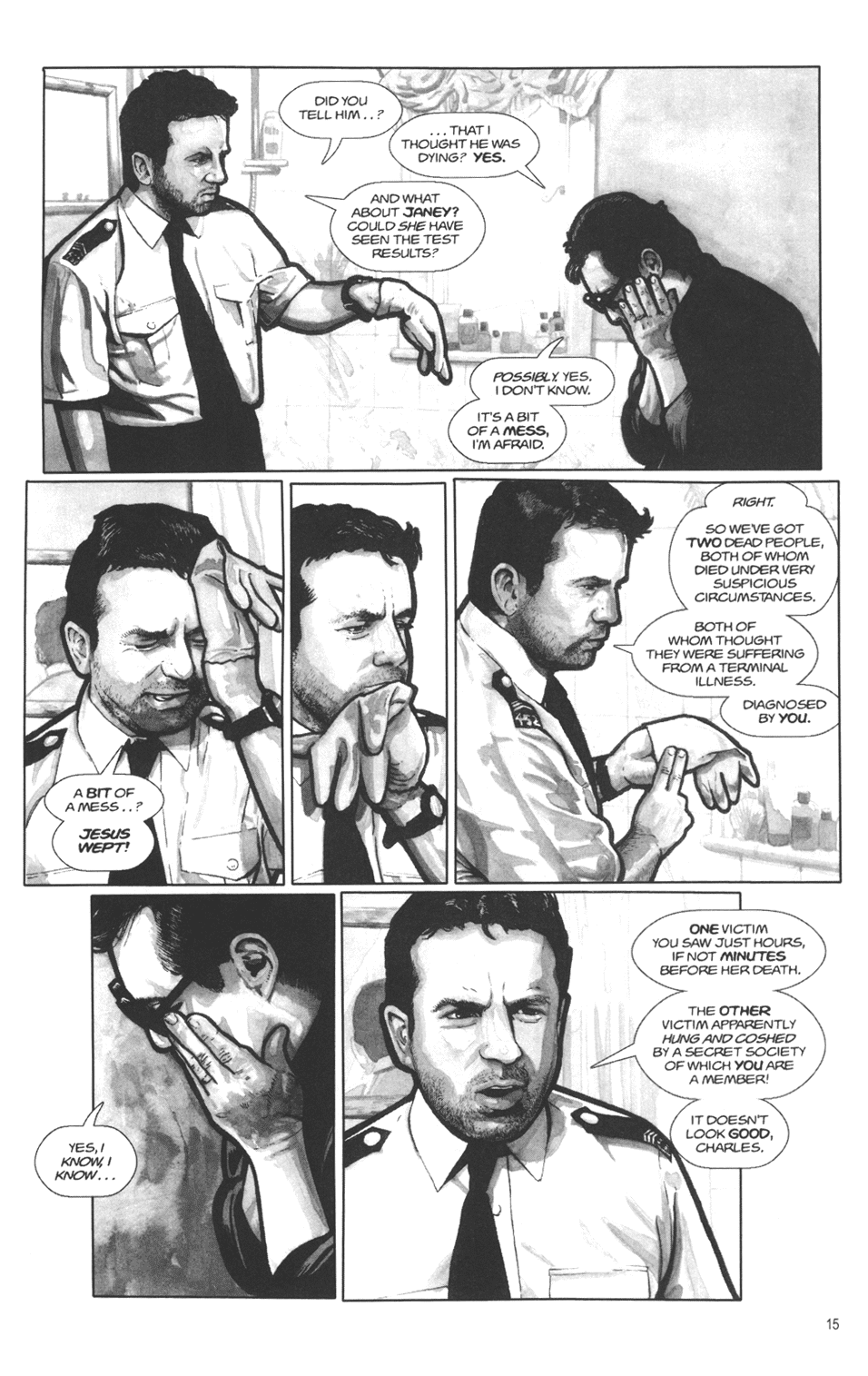 Read online Strangehaven comic -  Issue #13 - 15