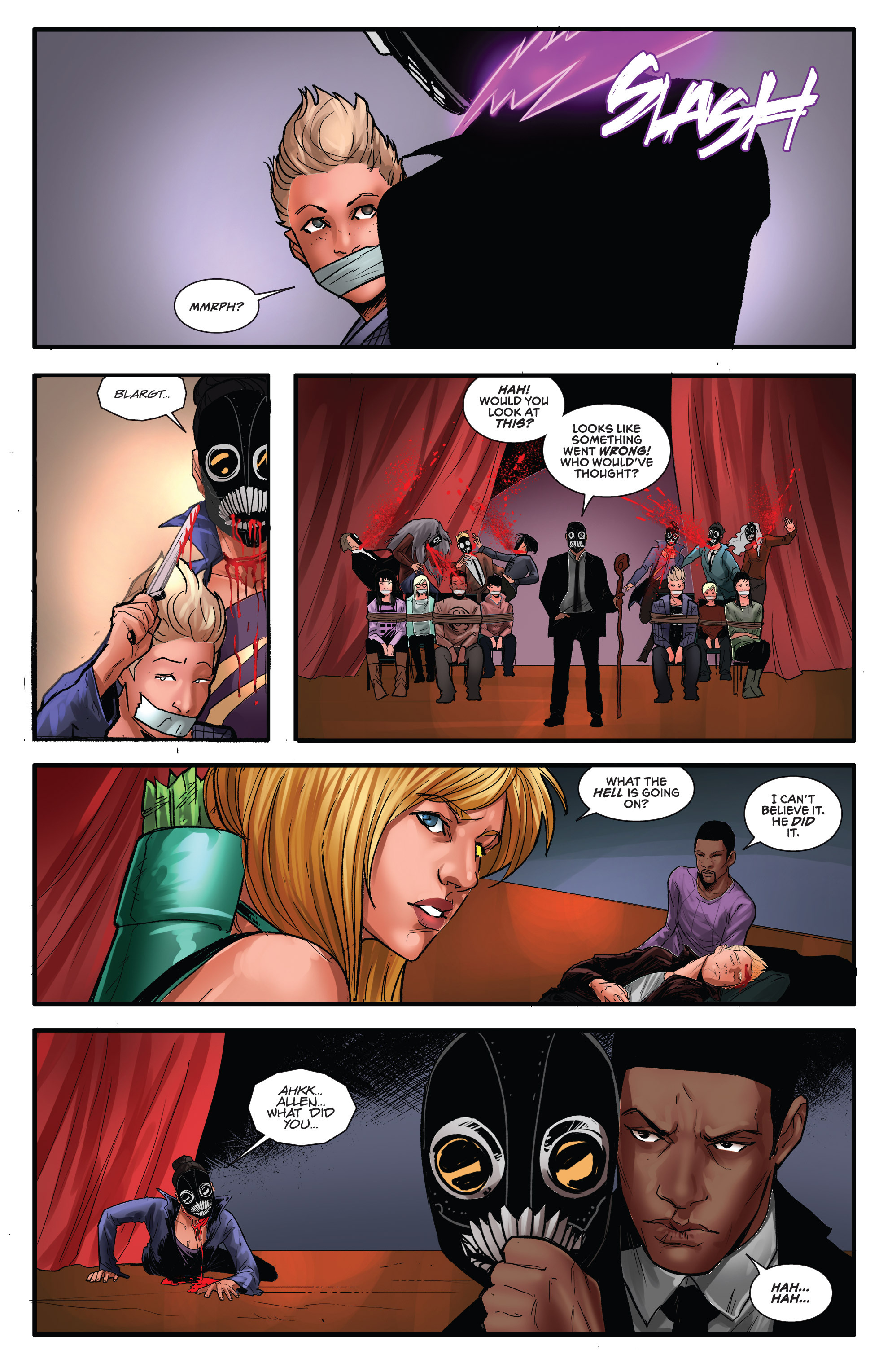 Read online Grimm Fairy Tales presents Robyn Hood (2014) comic -  Issue #20 - 19