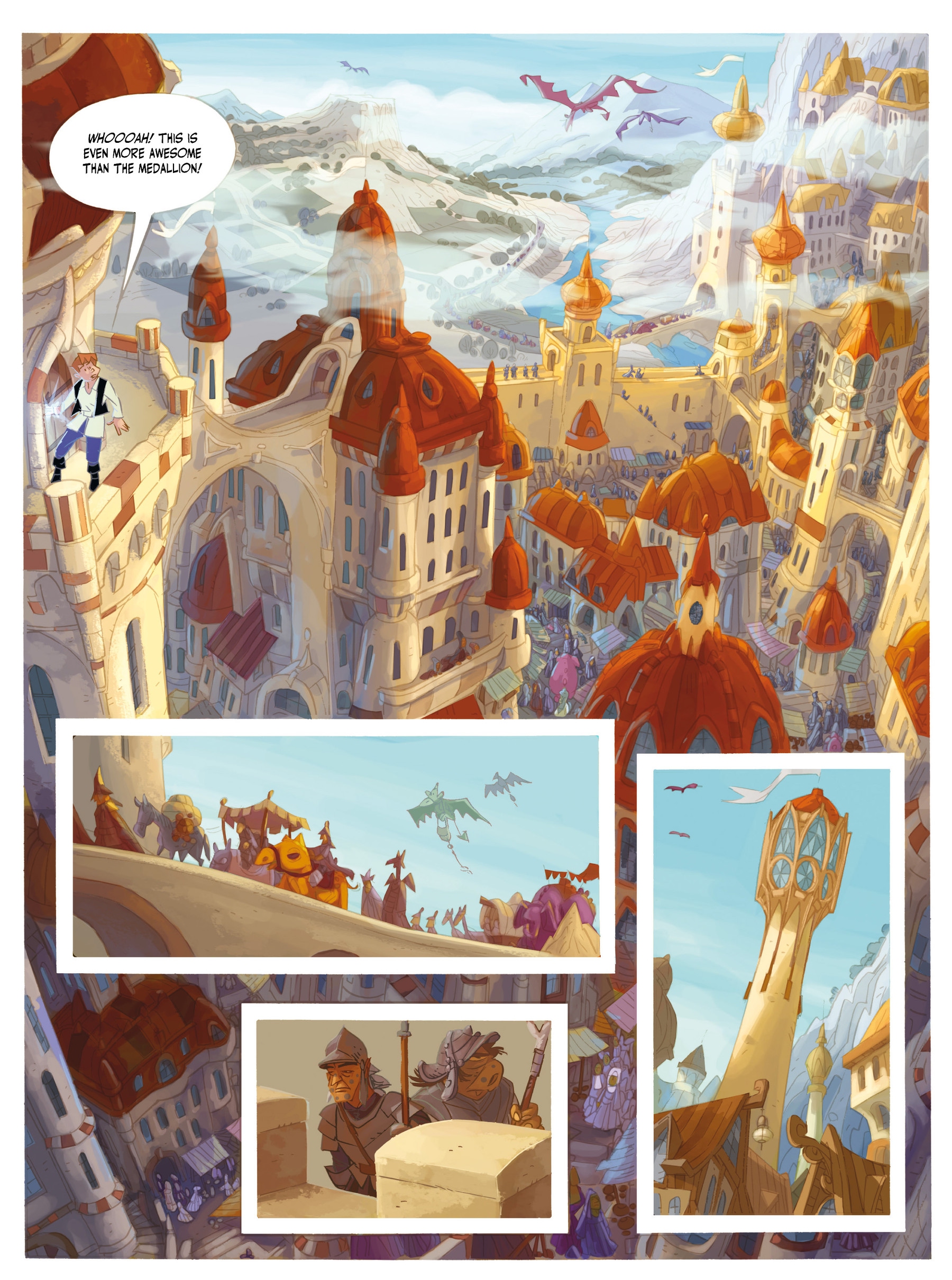 Read online Gregory and the Gargoyles comic -  Issue #3 - 31