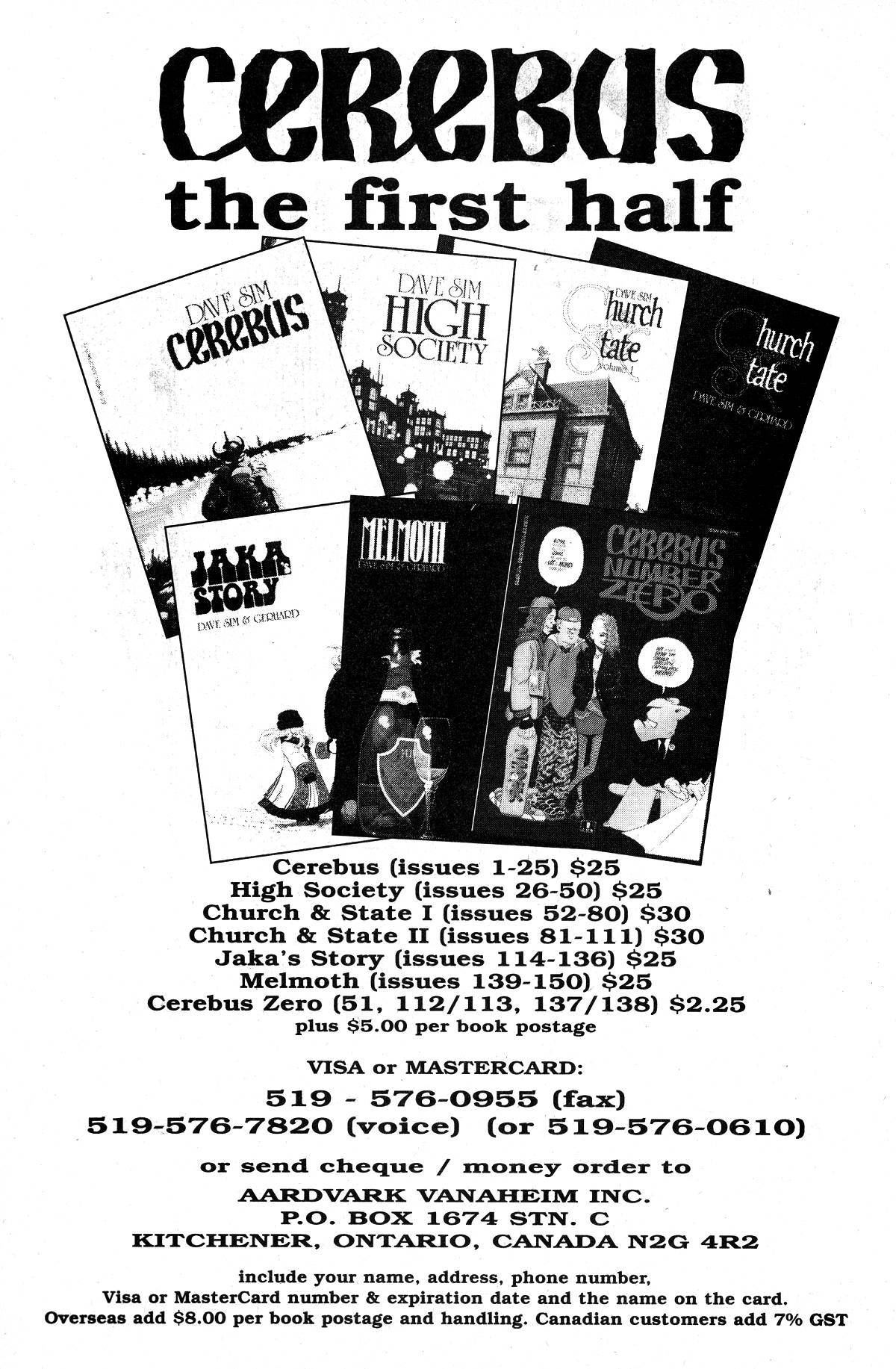 Read online Cerebus comic -  Issue #244 - 31