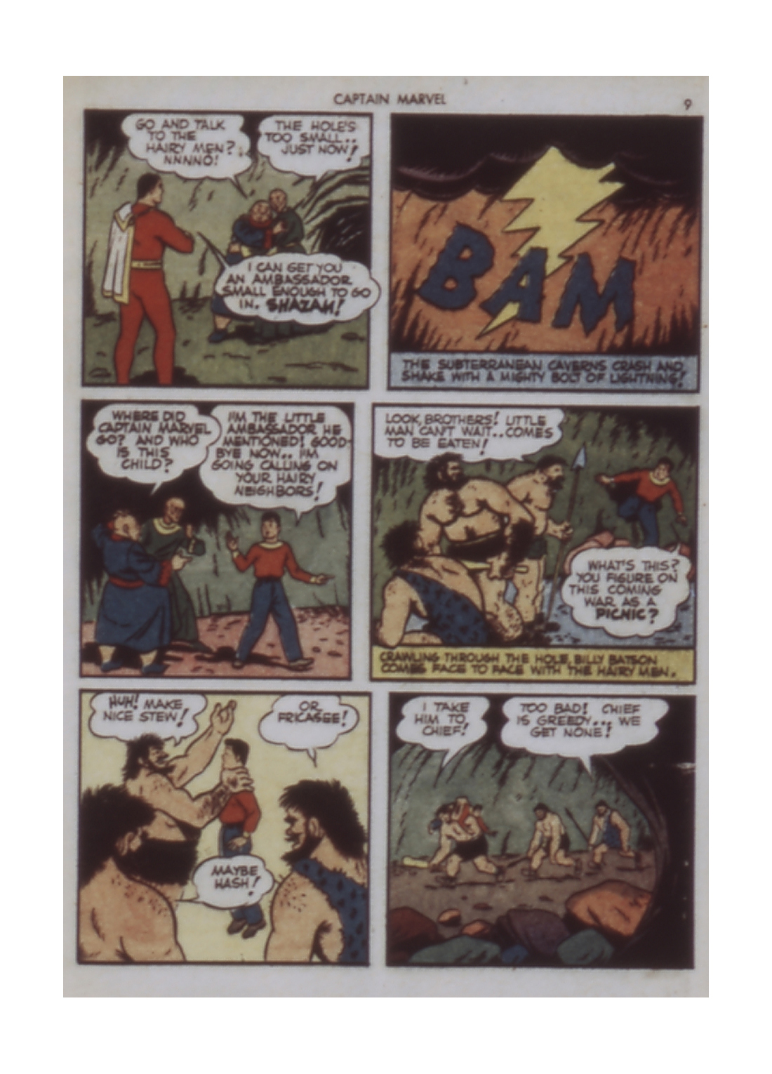 Read online Captain Marvel Adventures comic -  Issue #6 - 9