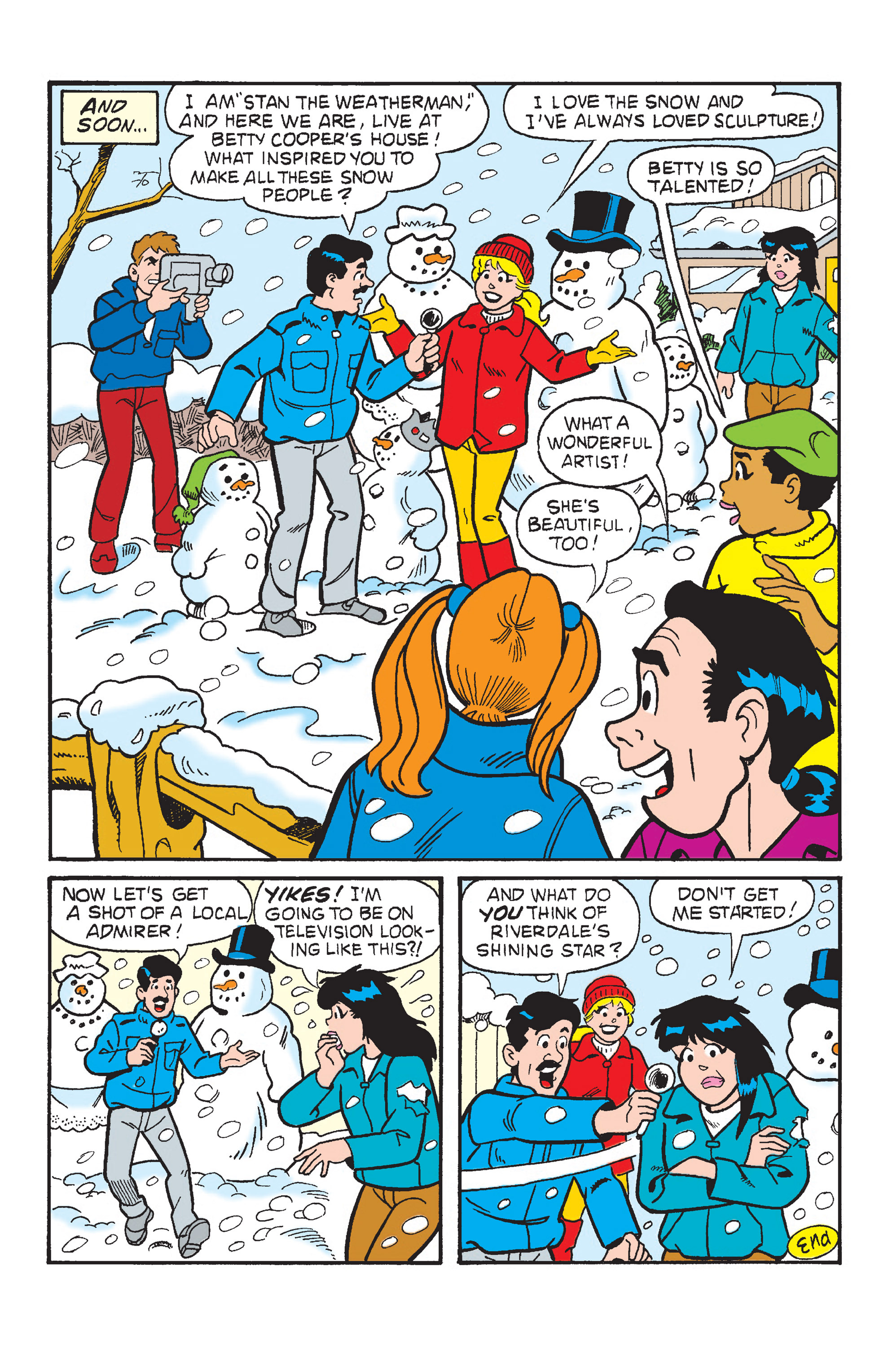 Read online B&V Friends: Snow Day! comic -  Issue # TPB - 8