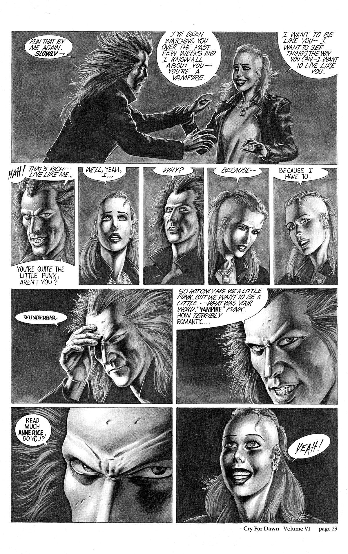 Read online Cry for Dawn comic -  Issue #6 - 31