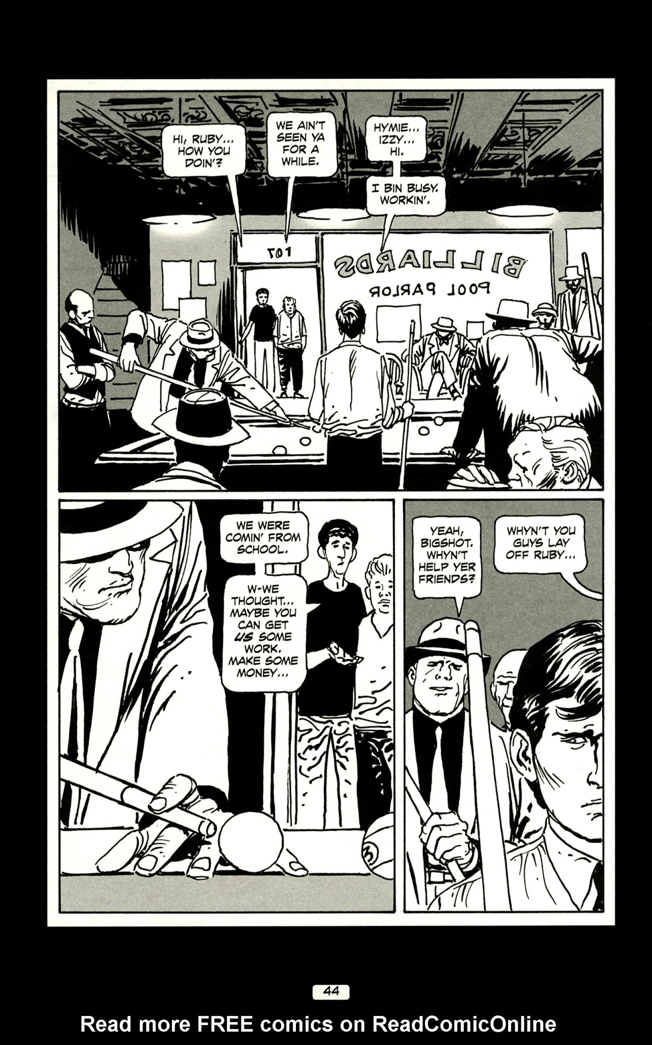 Read online Jew Gangster comic -  Issue # TPB - 49