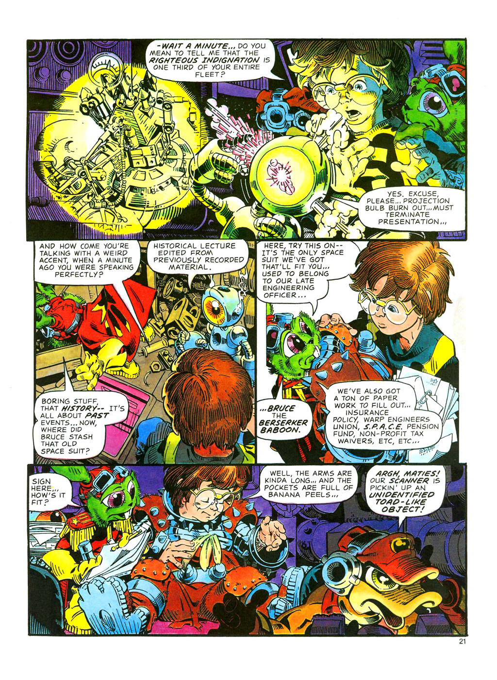 Read online Bucky O'Hare (1986) comic -  Issue # TPB - 23