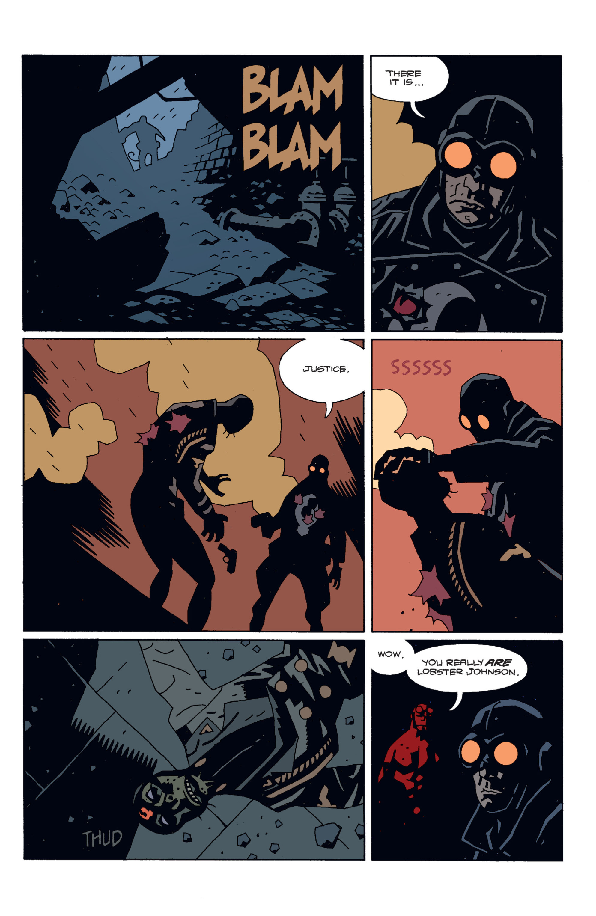 Read online Hellboy comic -  Issue #5 - 126