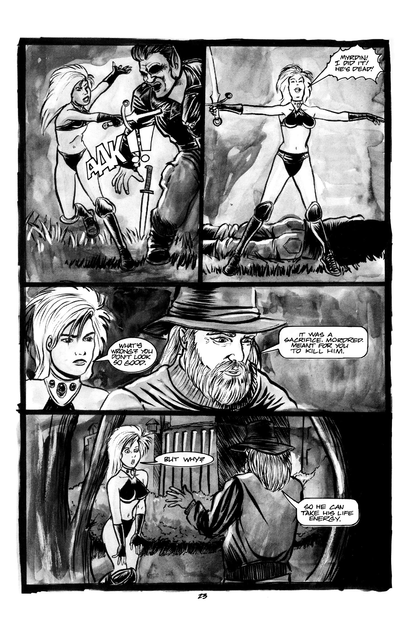 Read online Pendragon comic -  Issue #2 - 27