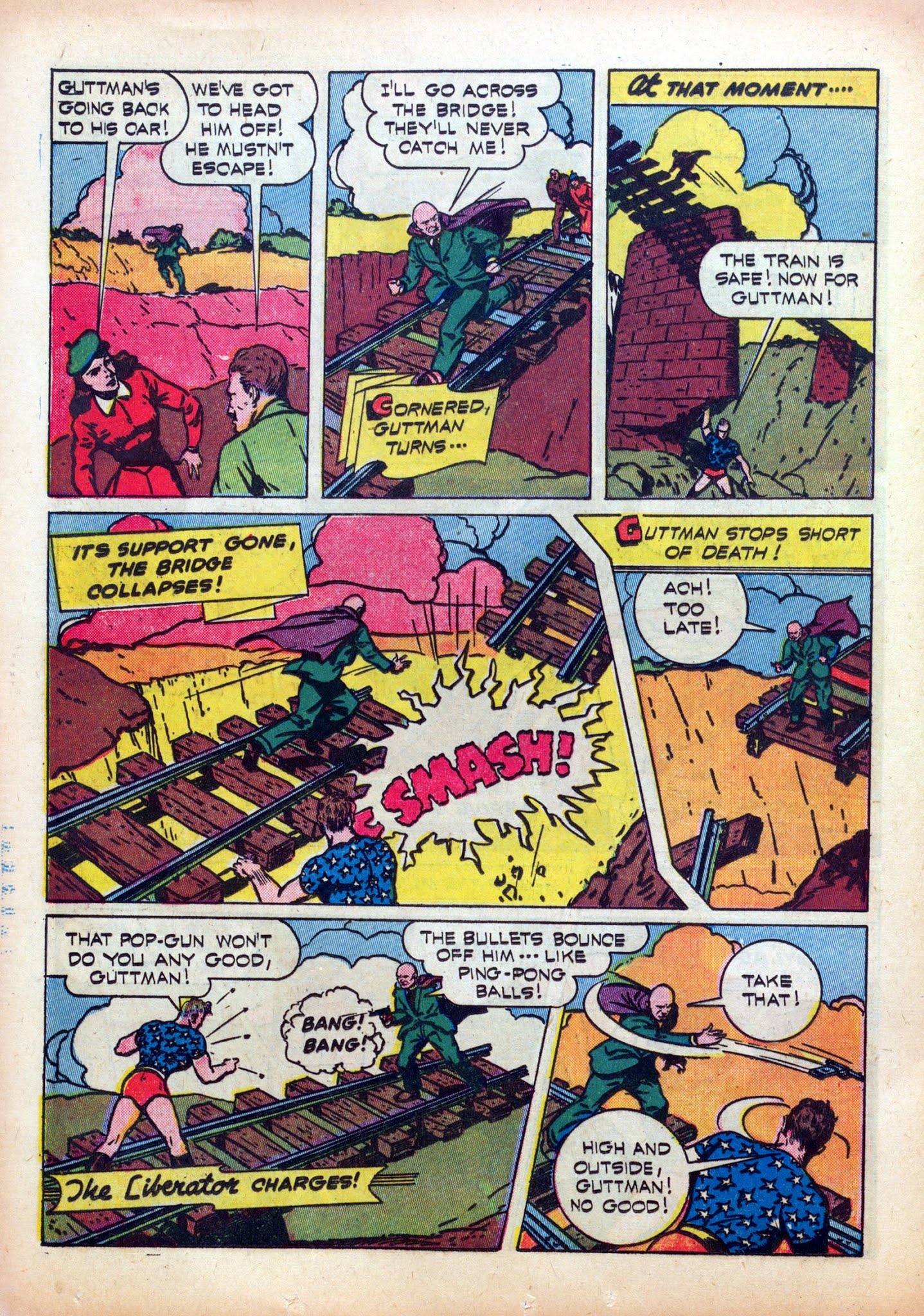 Read online Exciting Comics comic -  Issue #24 - 40
