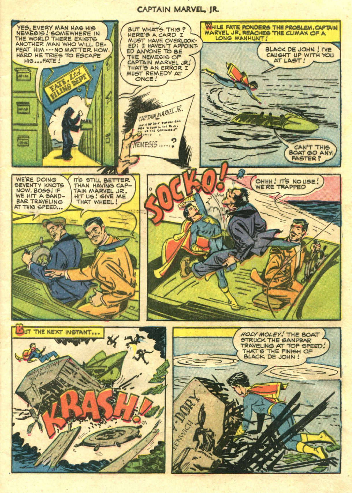 Read online Captain Marvel, Jr. comic -  Issue #85 - 3