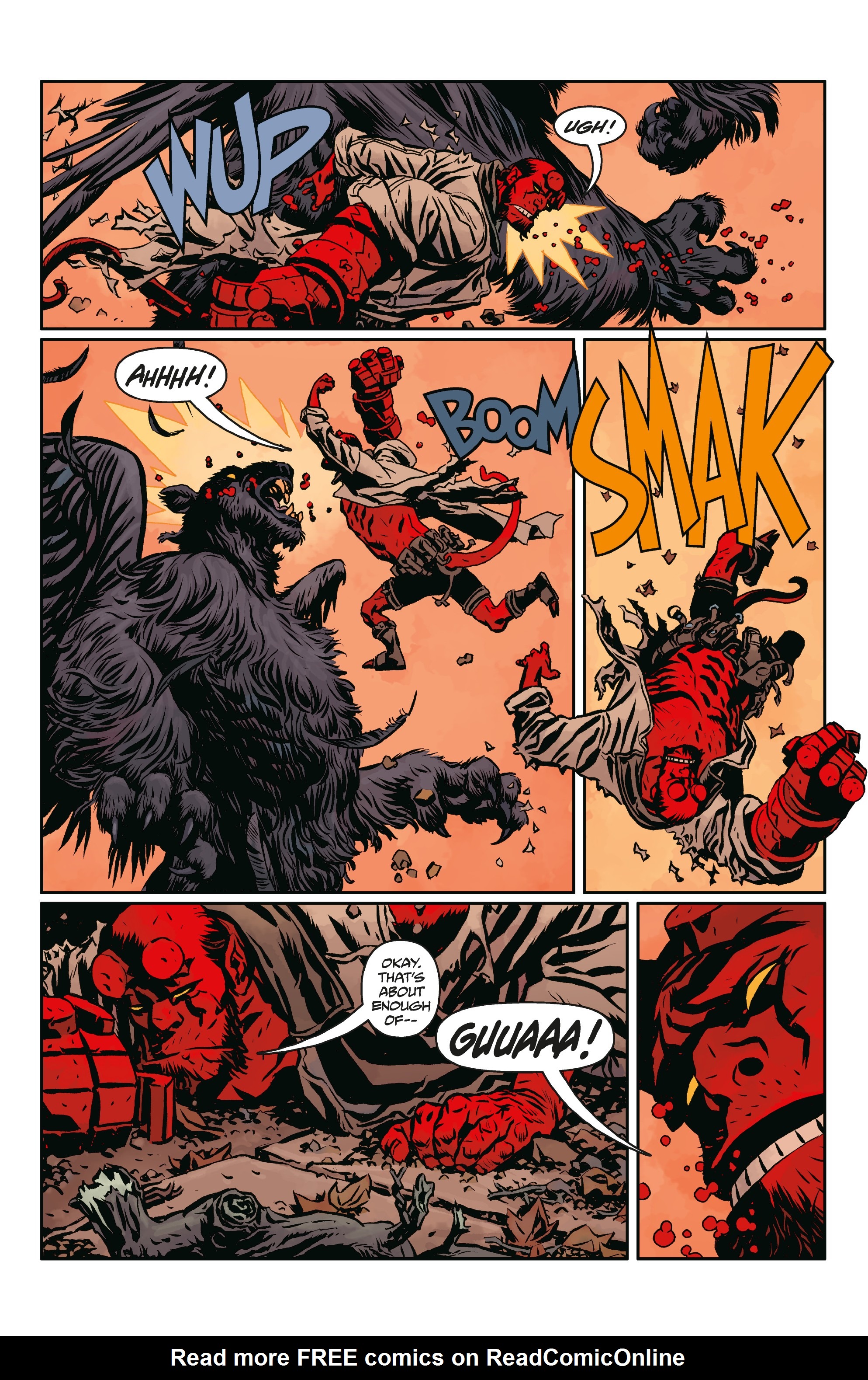 Read online Hellboy and the B.P.R.D.: The Beast of Vargu comic -  Issue # Full - 7