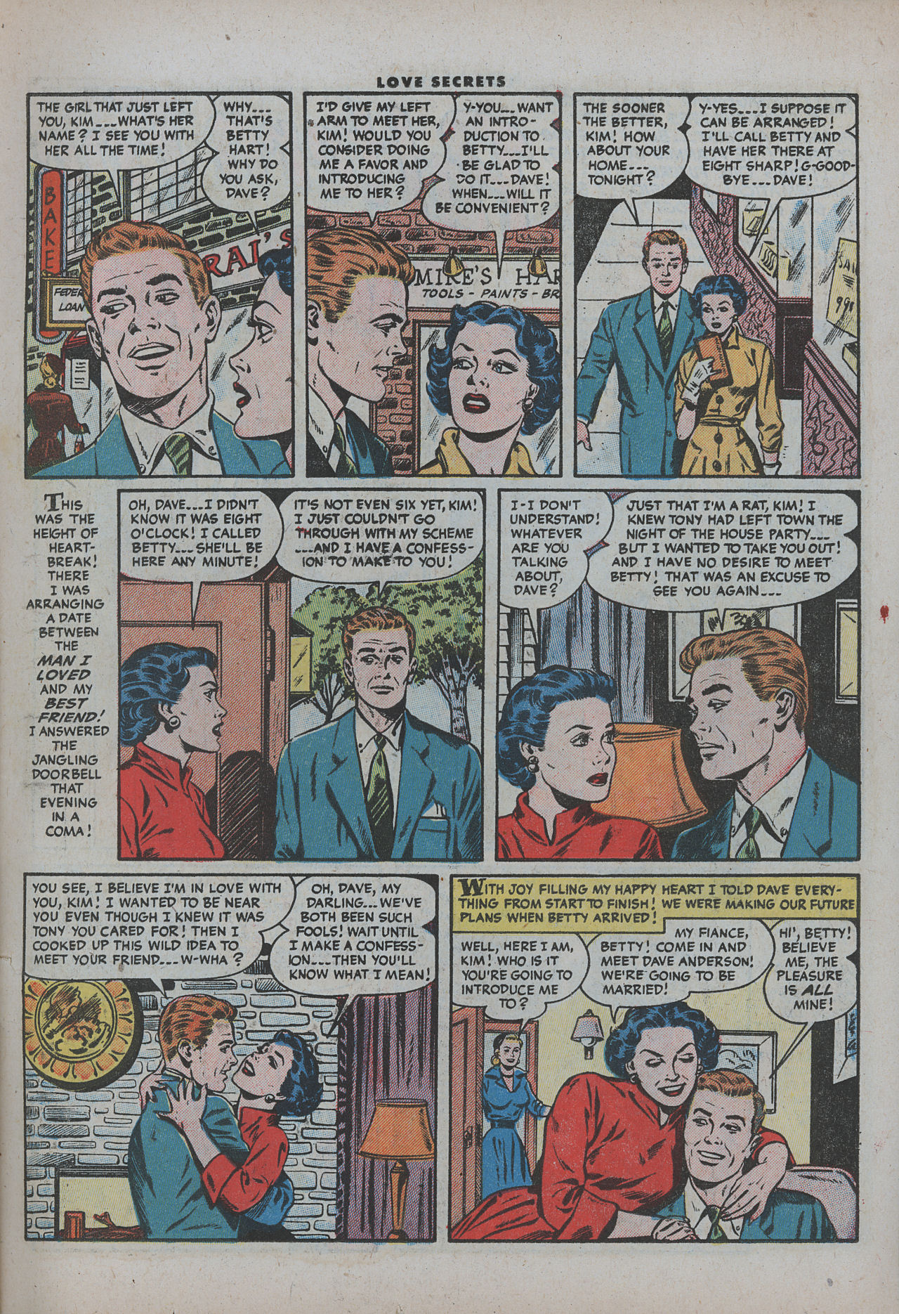 Read online Love Secrets (1953) comic -  Issue #44 - 11