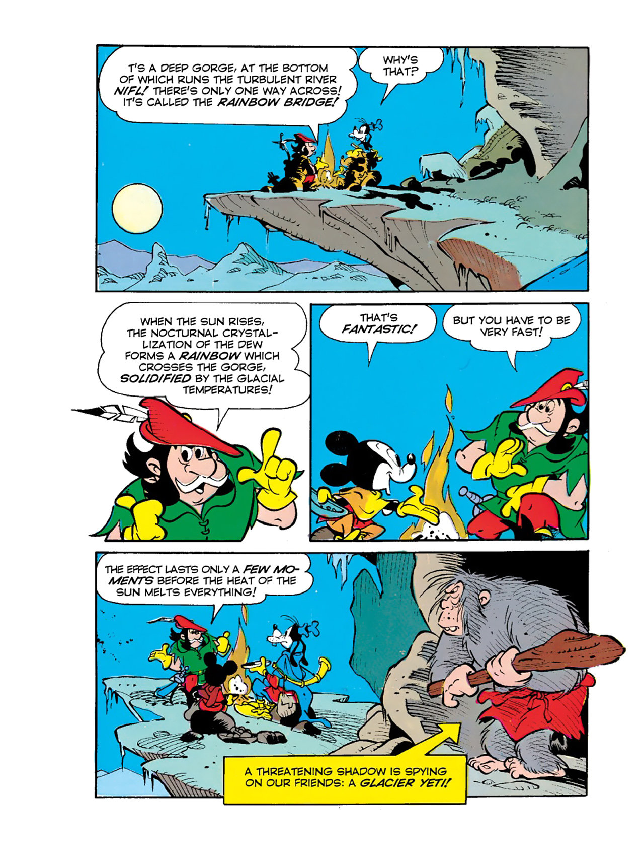 Read online Mickey Mouse in the Sword of Ice comic -  Issue #3 - 8