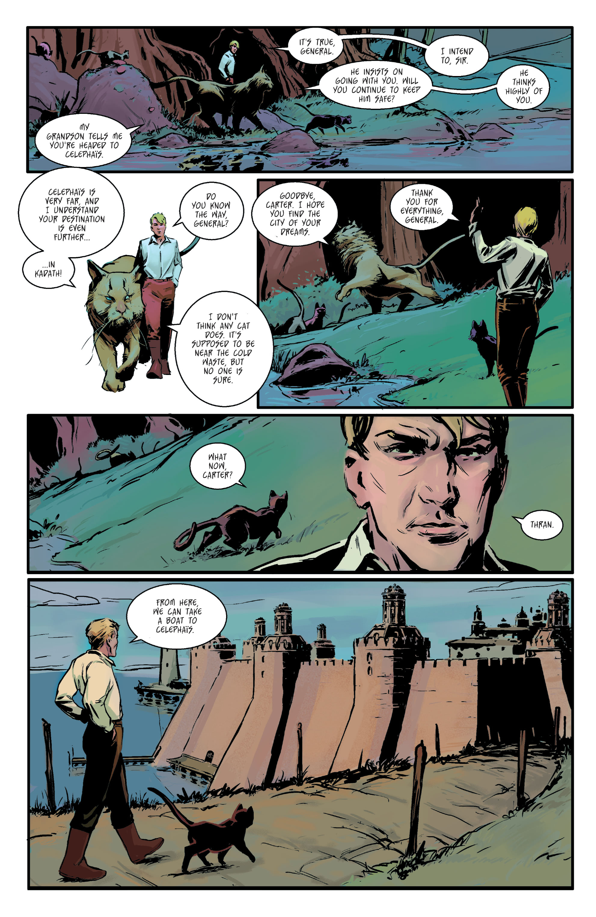 Read online Lovecraft Unknown Kadath comic -  Issue #4 - 24