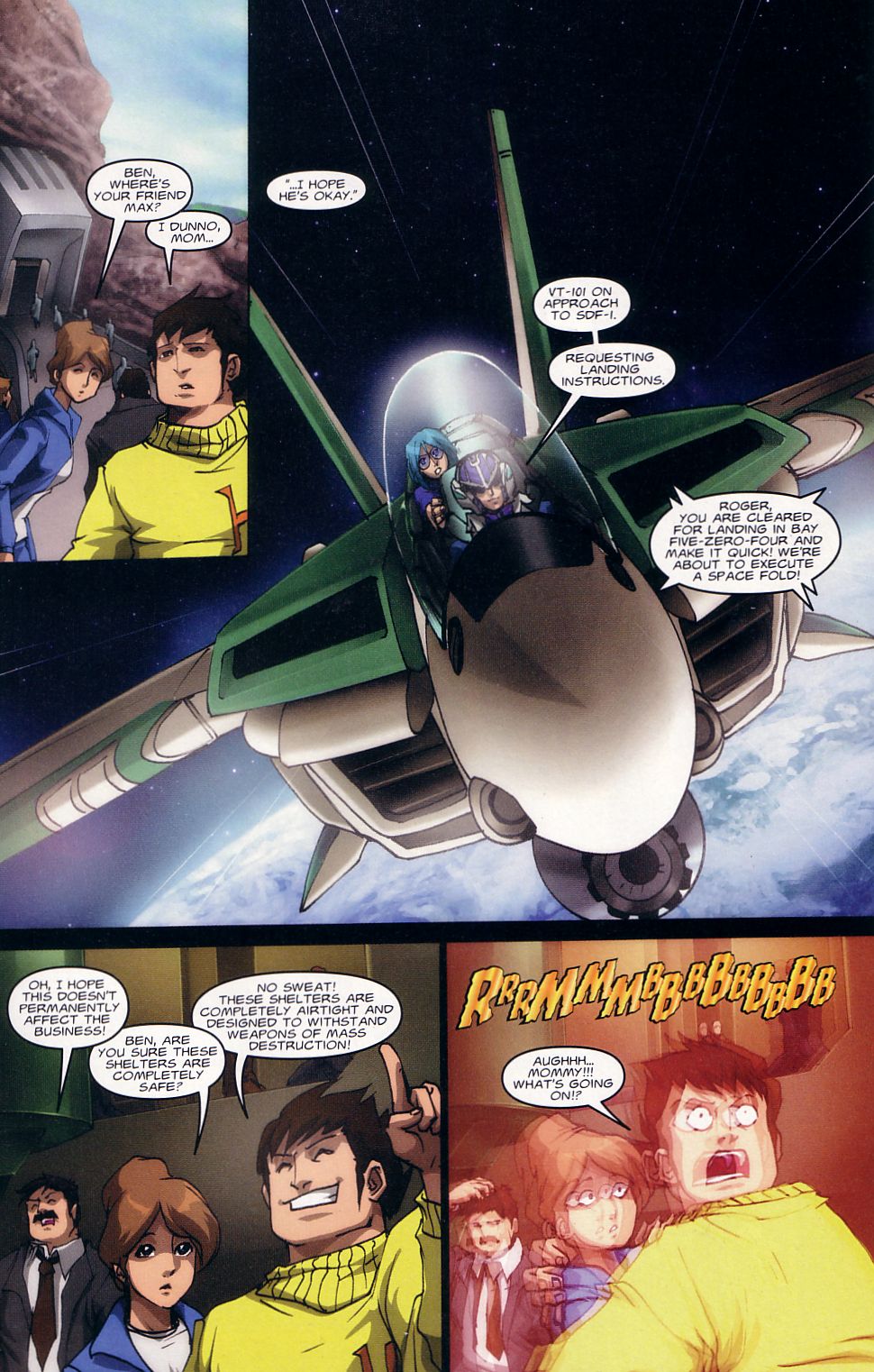 Read online Robotech: Love and War comic -  Issue #1 - 12