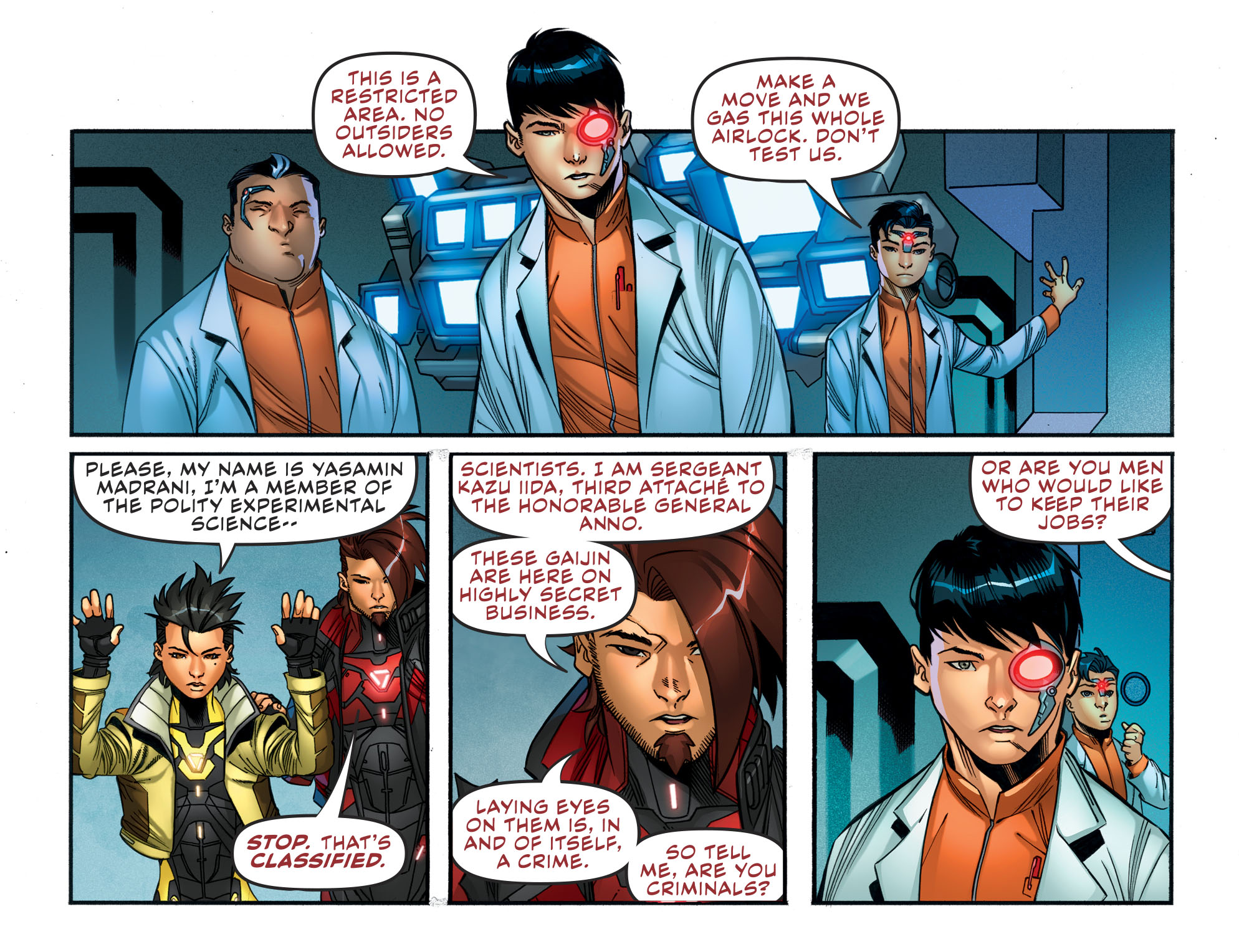 Read online gen:Lock comic -  Issue #4 - 13