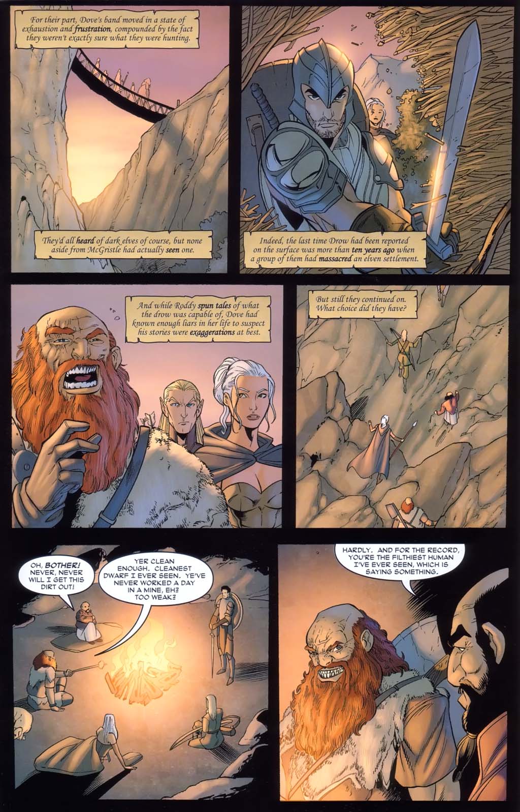 Read online Forgotten Realms: Sojourn comic -  Issue #1 - 44