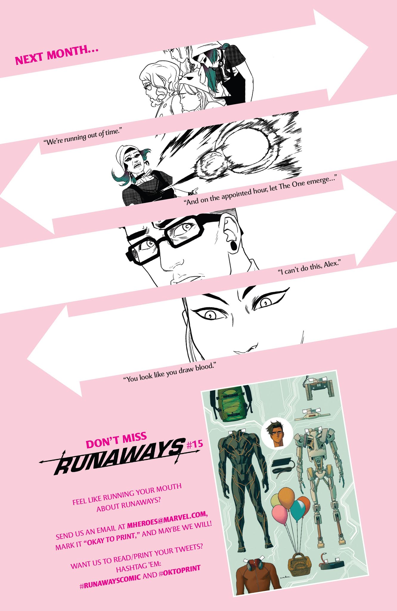 Read online Runaways (2017) comic -  Issue #14 - 22