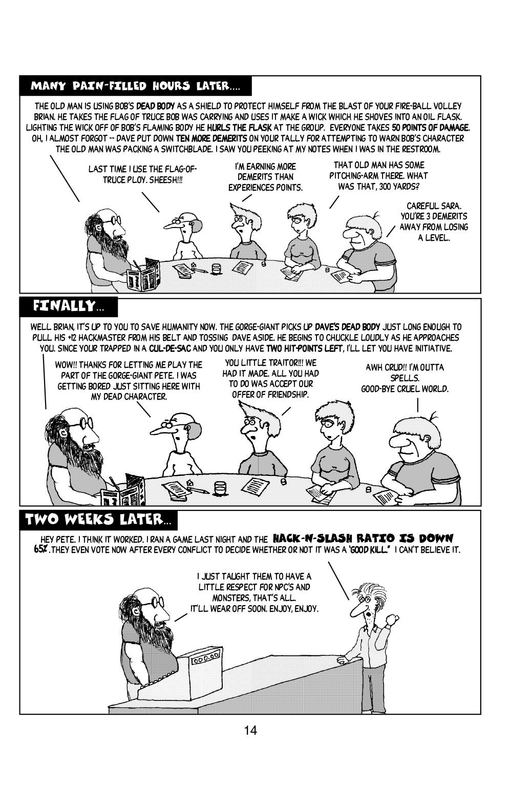 Read online Knights of the Dinner Table comic -  Issue #4 - 16
