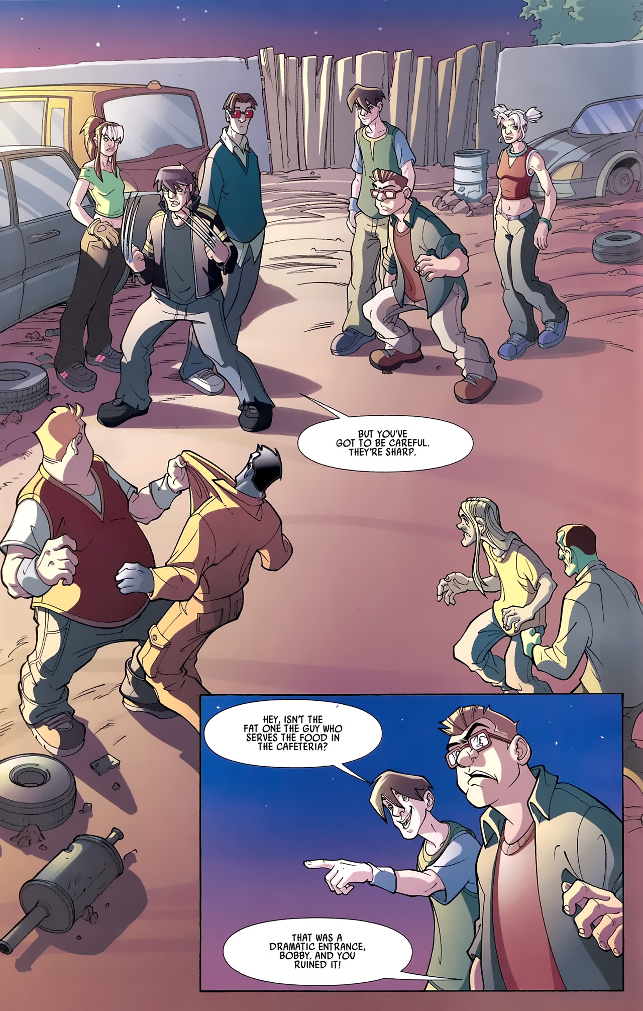 Read online X-Campus comic -  Issue #3 - 22