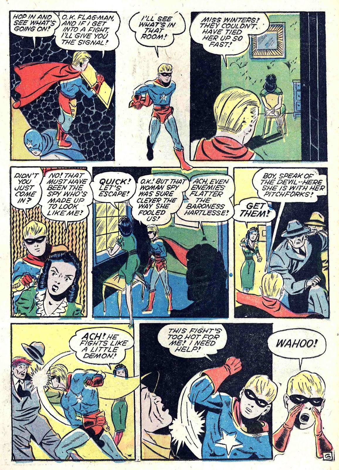 Captain Aero Comics issue 5 - Page 23