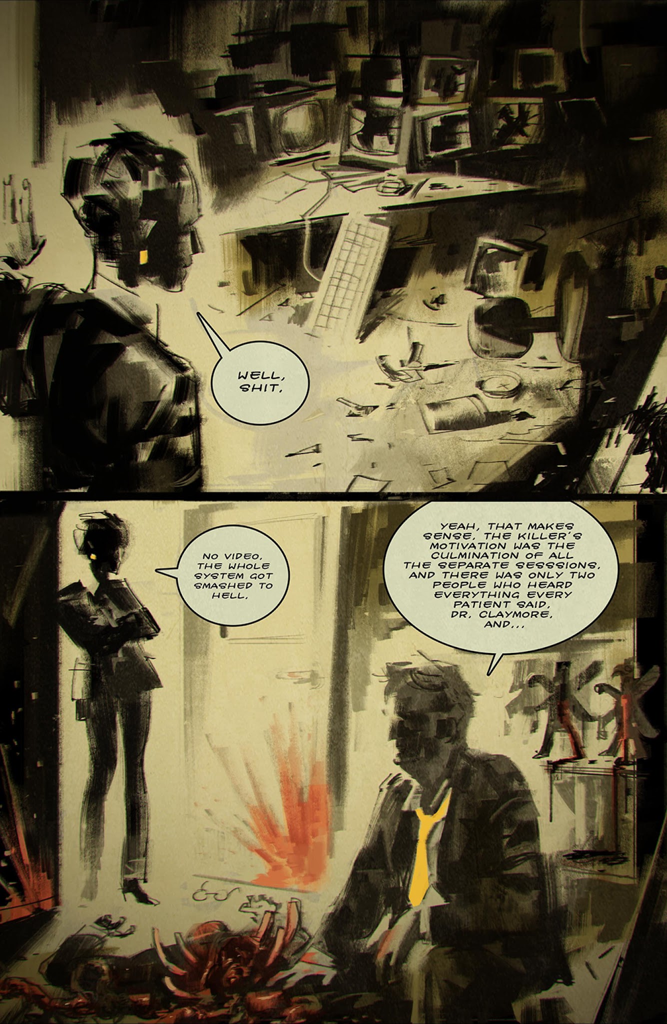 Read online Outlast: The Murkoff Account comic -  Issue #1 - 15