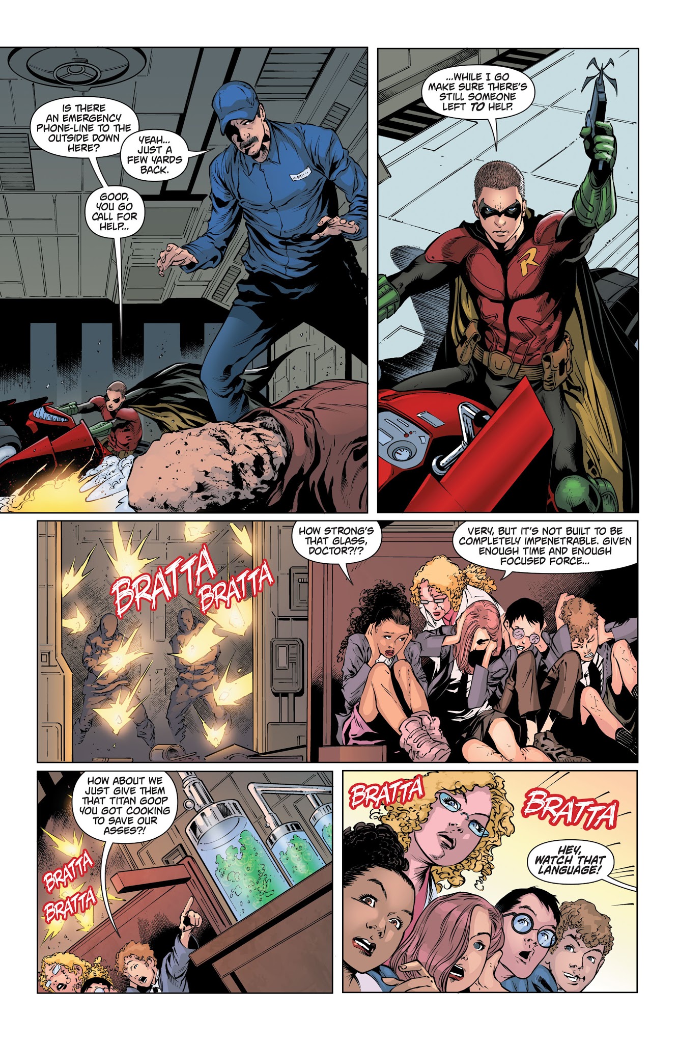 Read online Batman: Arkham Knight: Robin comic -  Issue # Full - 16