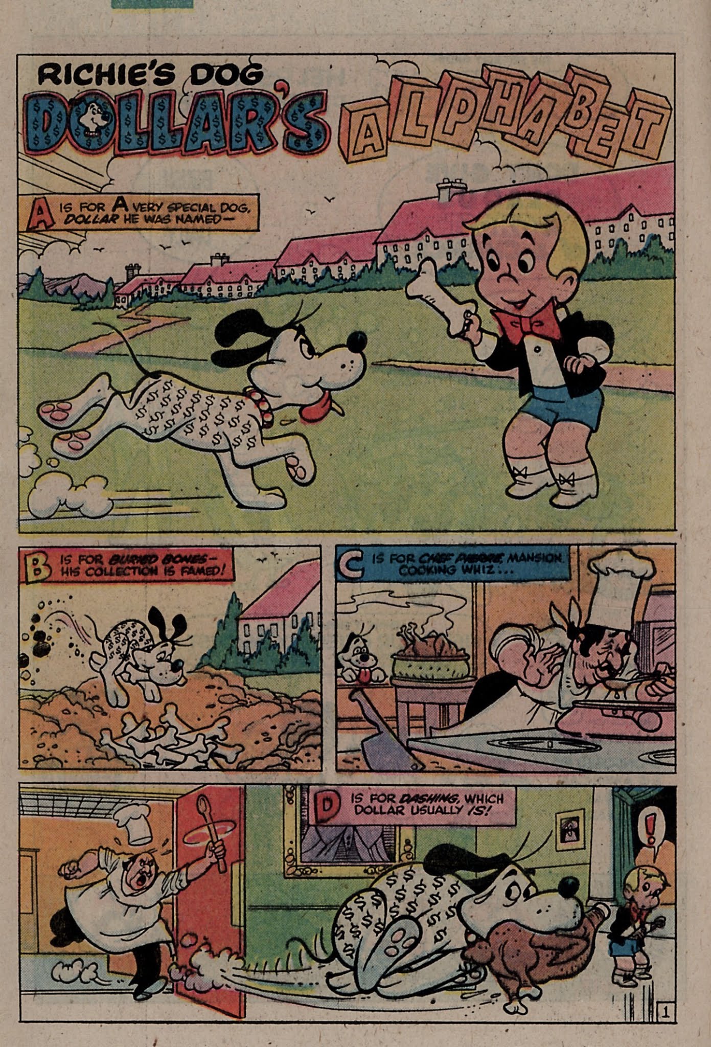 Read online Richie Rich & Dollar the Dog comic -  Issue #14 - 12