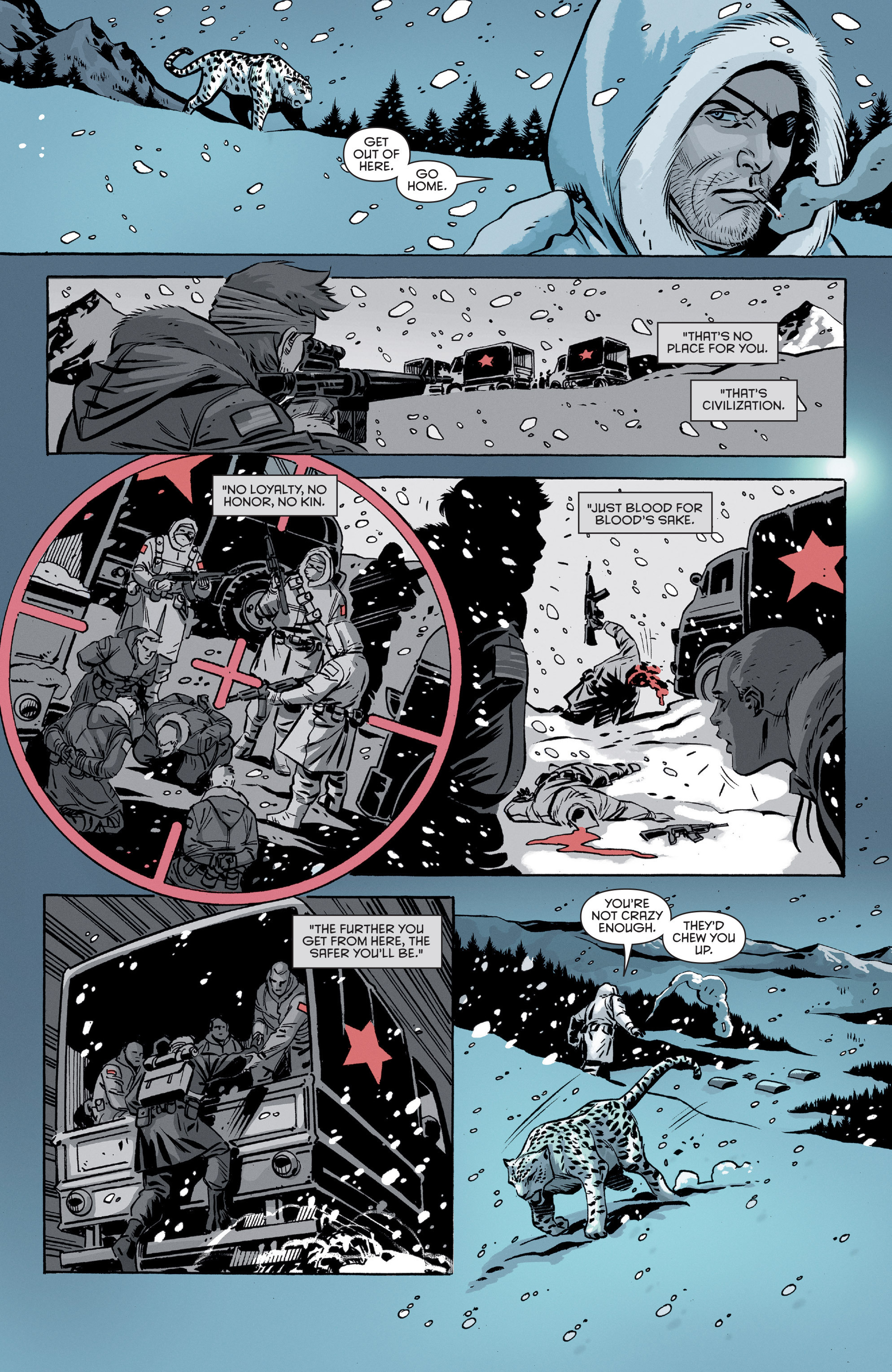 Read online Escape from New York comic -  Issue #6 - 7