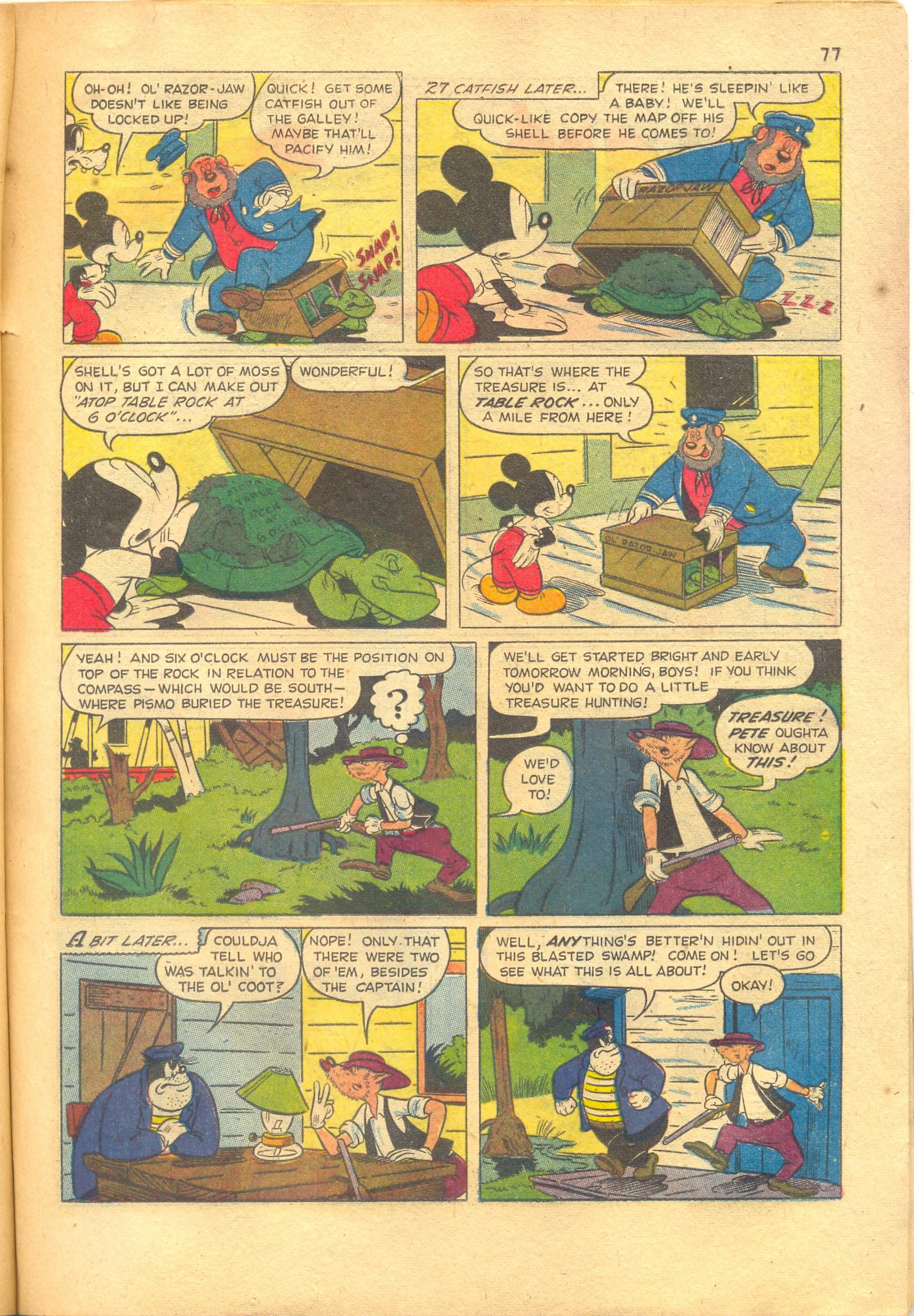 Read online Donald Duck Beach Party comic -  Issue #3 - 79