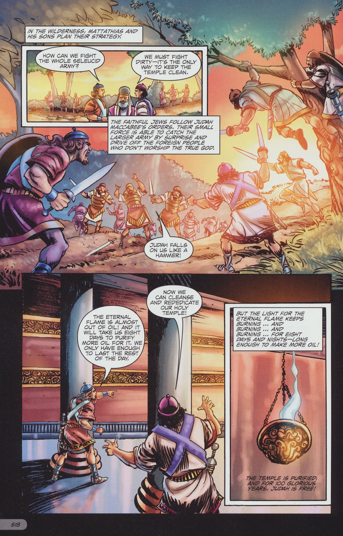 Read online The Action Bible comic -  Issue # TPB 2 - 141