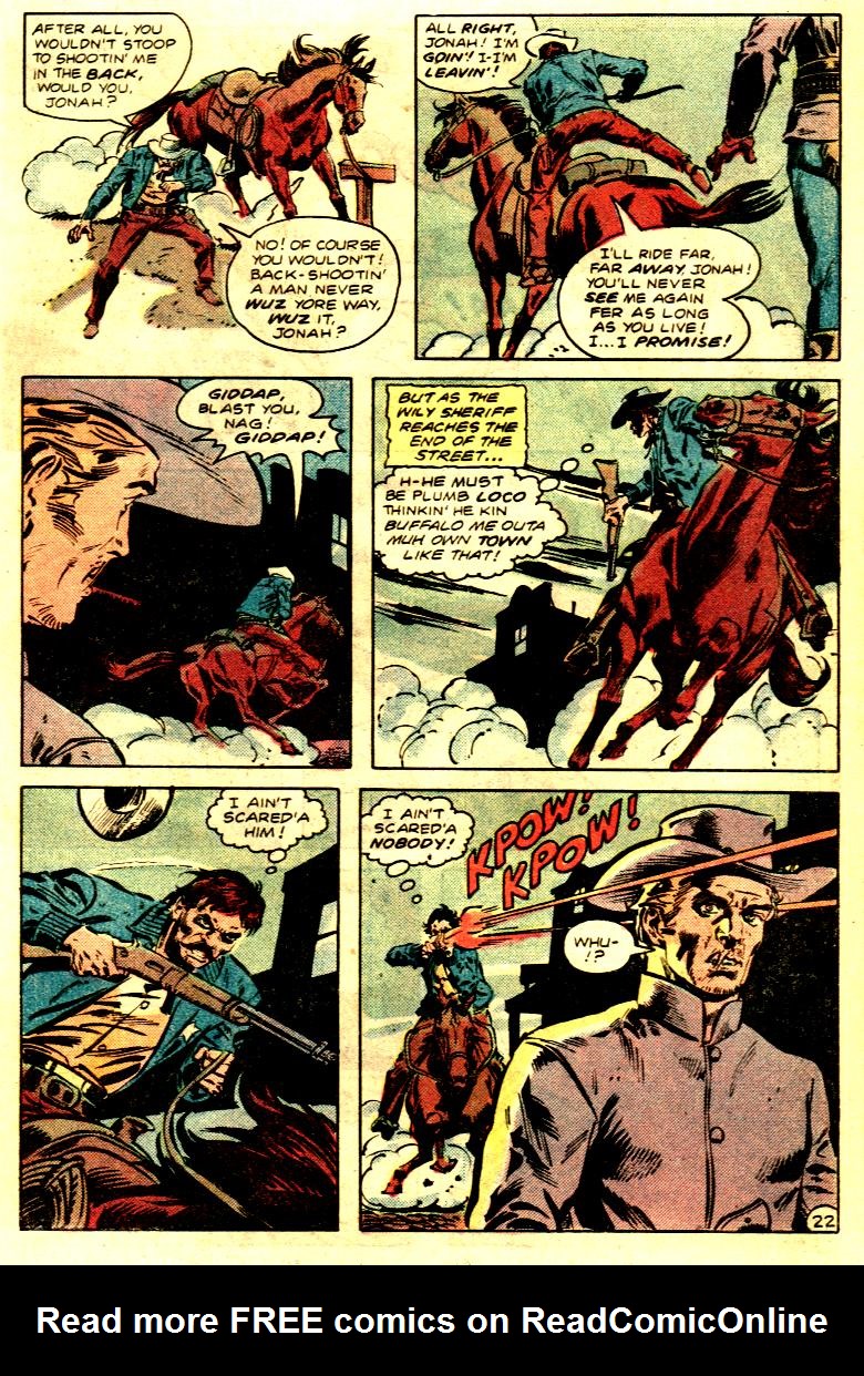 Read online Jonah Hex (1977) comic -  Issue #65 - 23