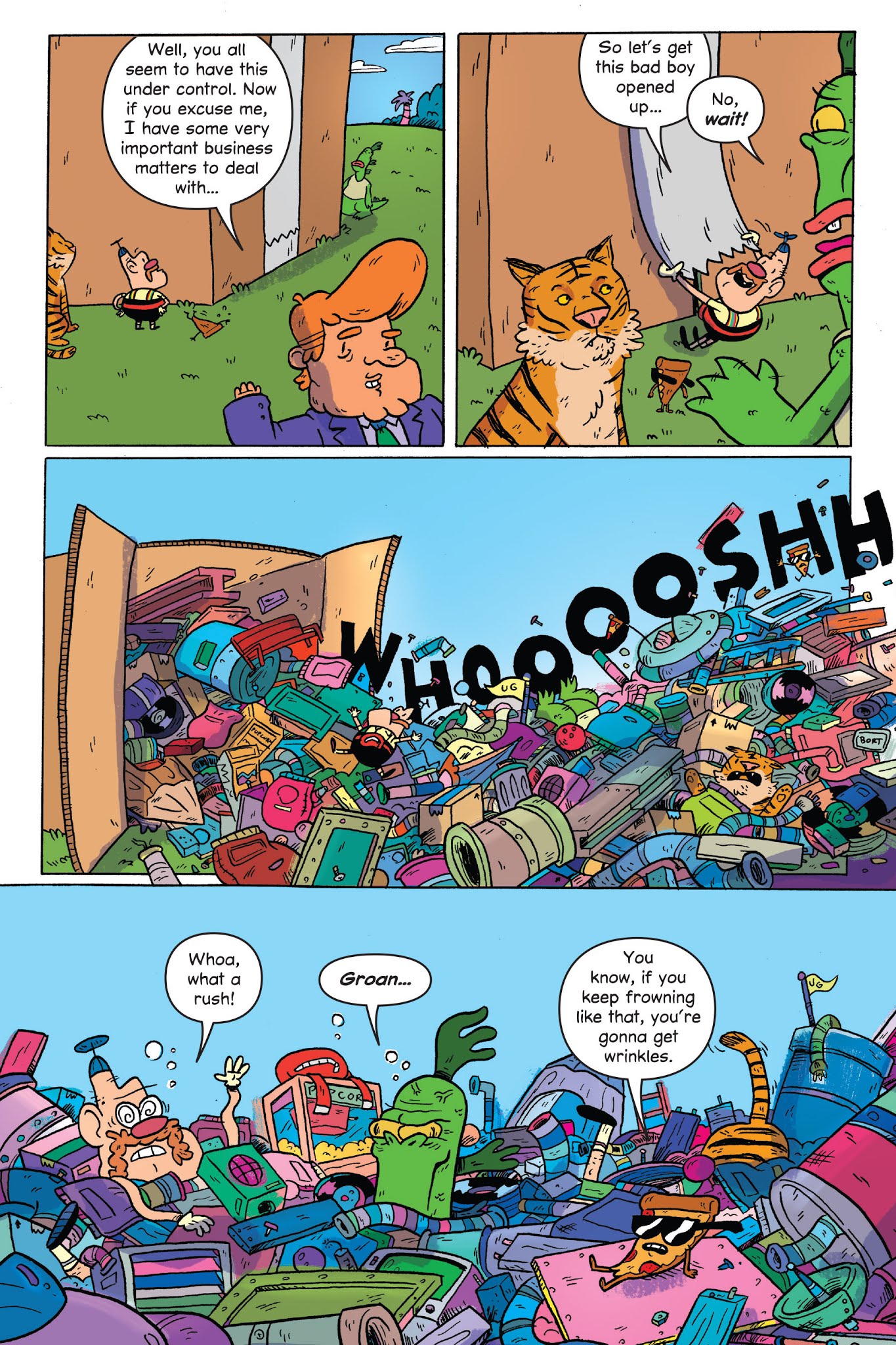 Read online Uncle Grandpa in Uncle Grandpaland comic -  Issue # TPB - 24