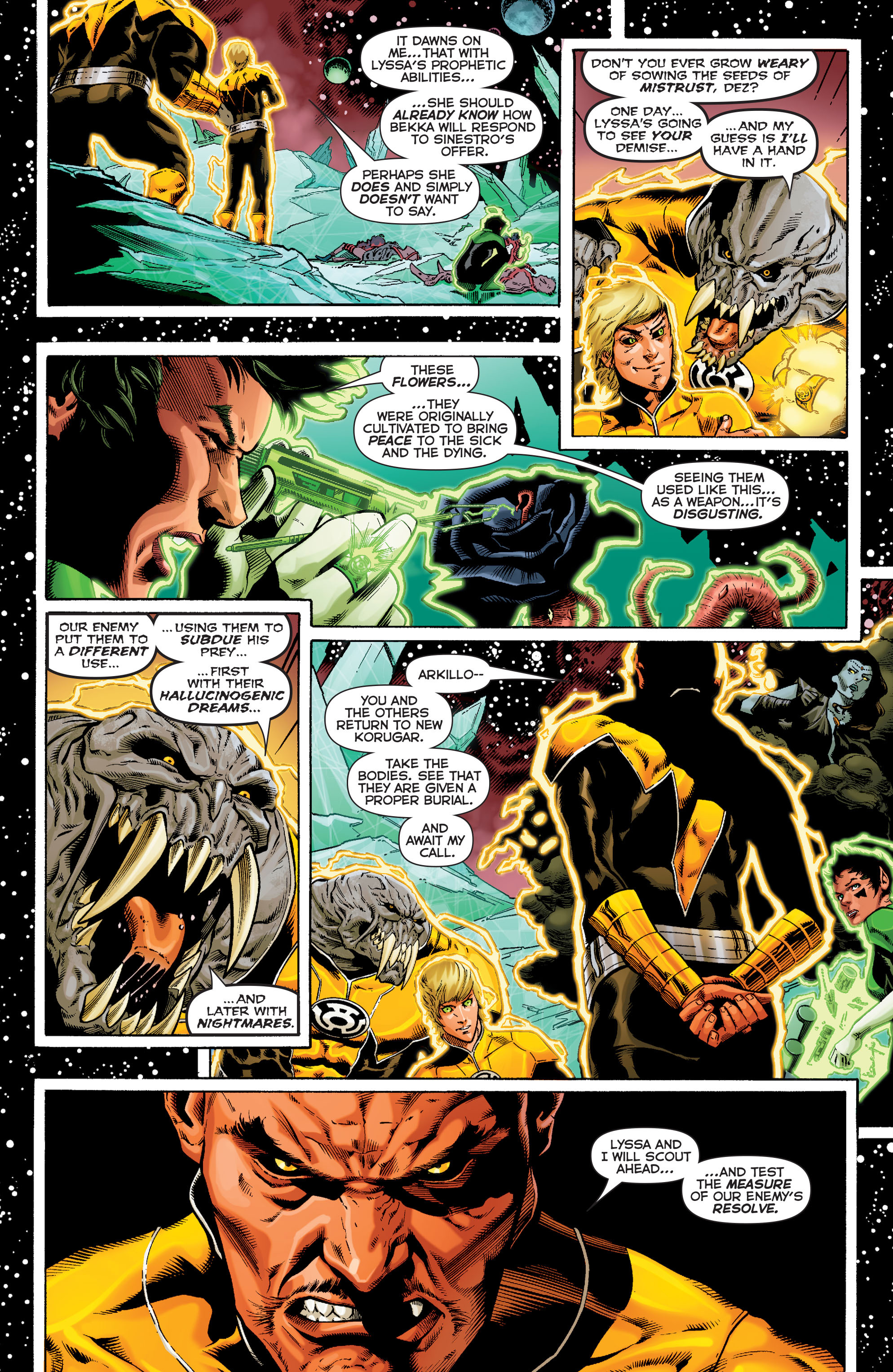 Read online Sinestro comic -  Issue #9 - 11